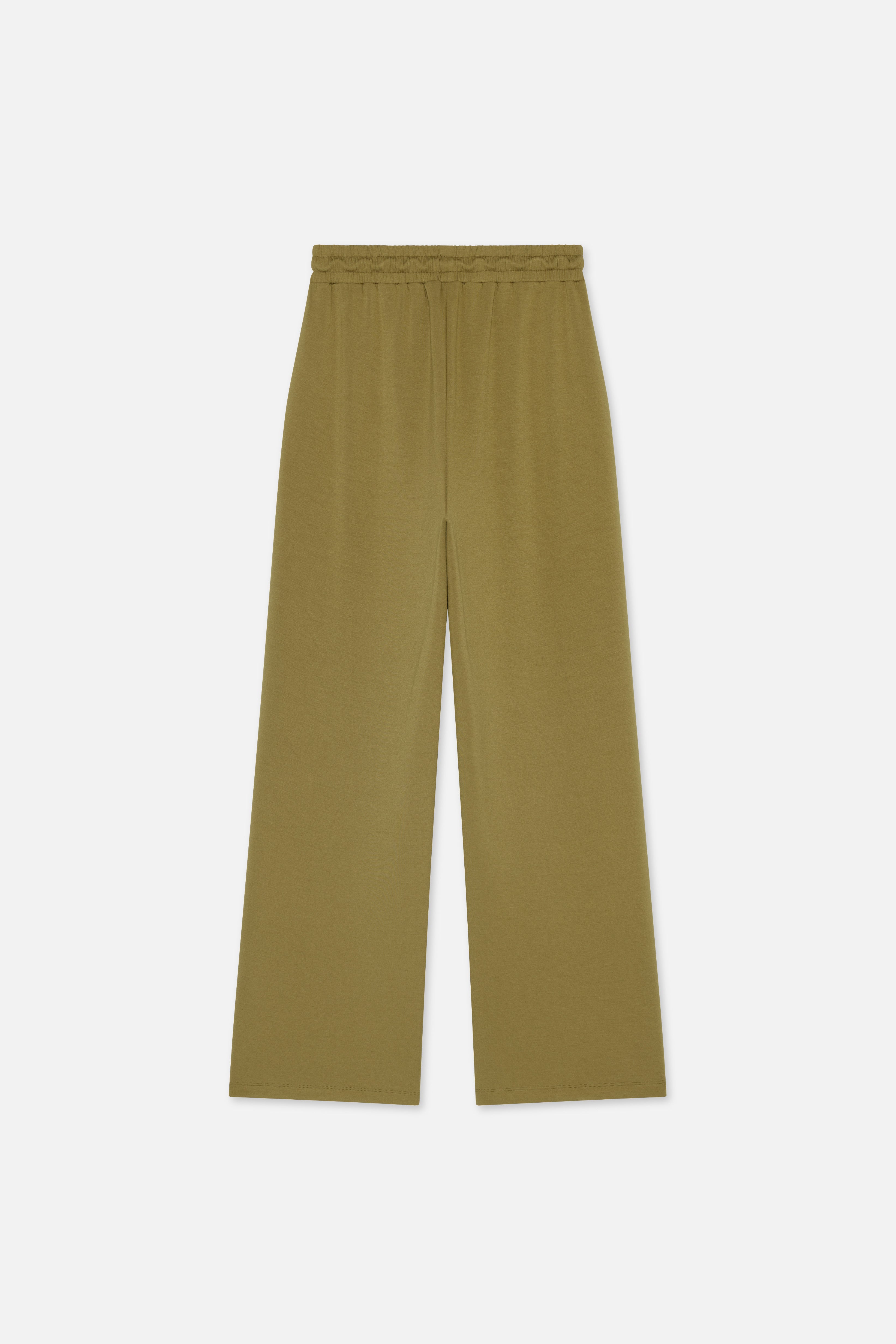 Soft Rayon Pants | Olive