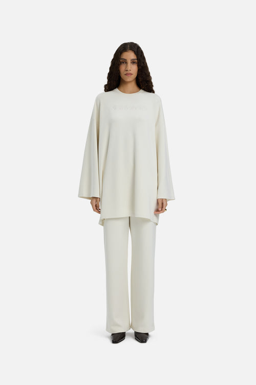 Soft Rayon Top | Off White