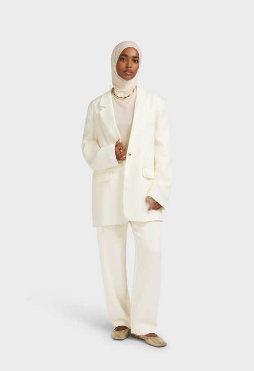 Structured Tailored Pants | Off White
