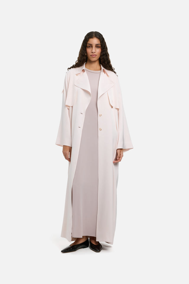 Summer Trench Abaya | Meringue