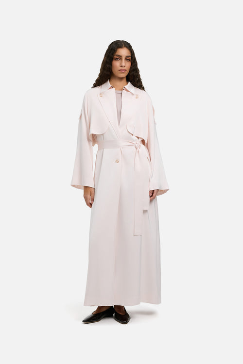 Summer Trench Abaya | Meringue