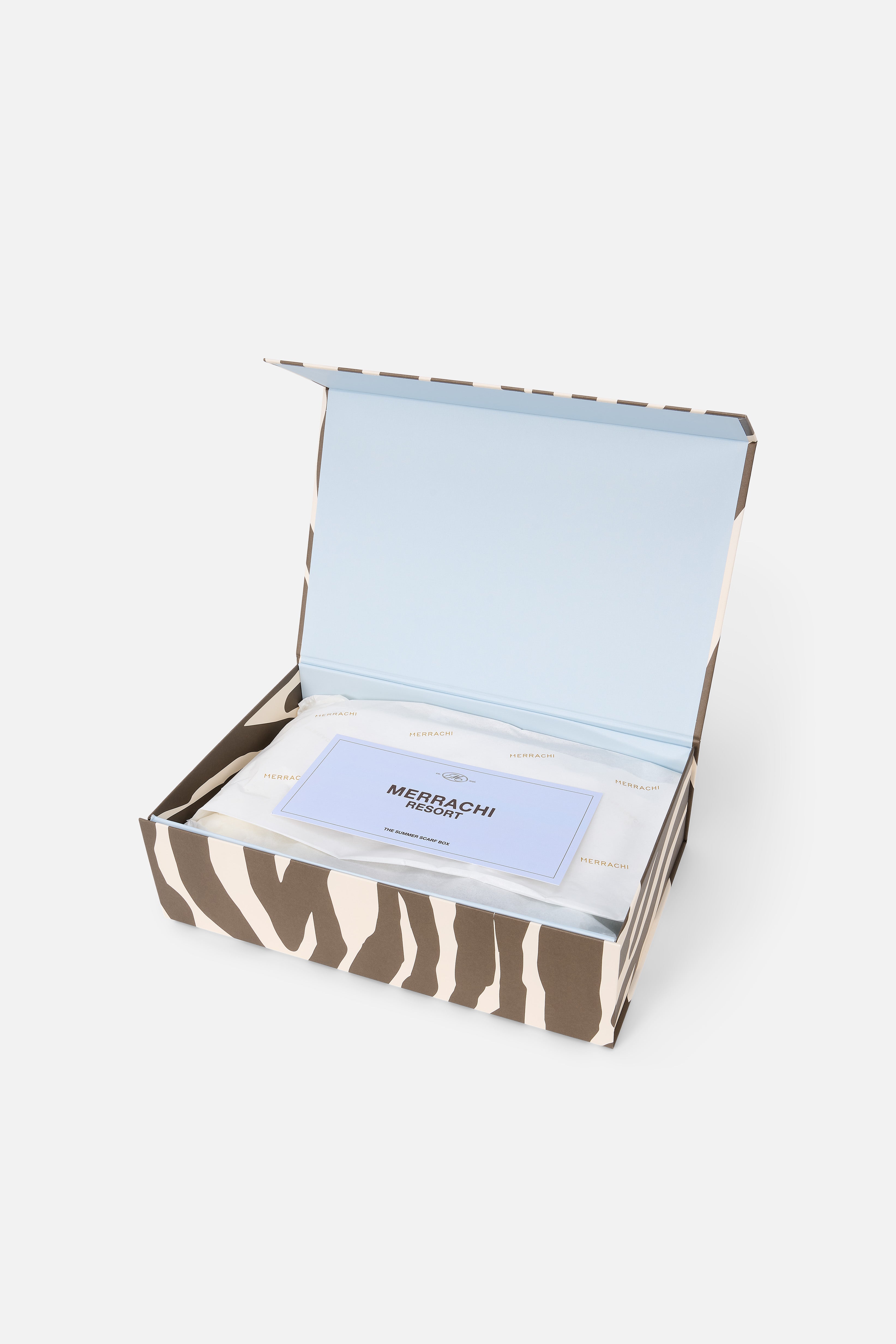 Summer Resort Scarf Box | Multi Color