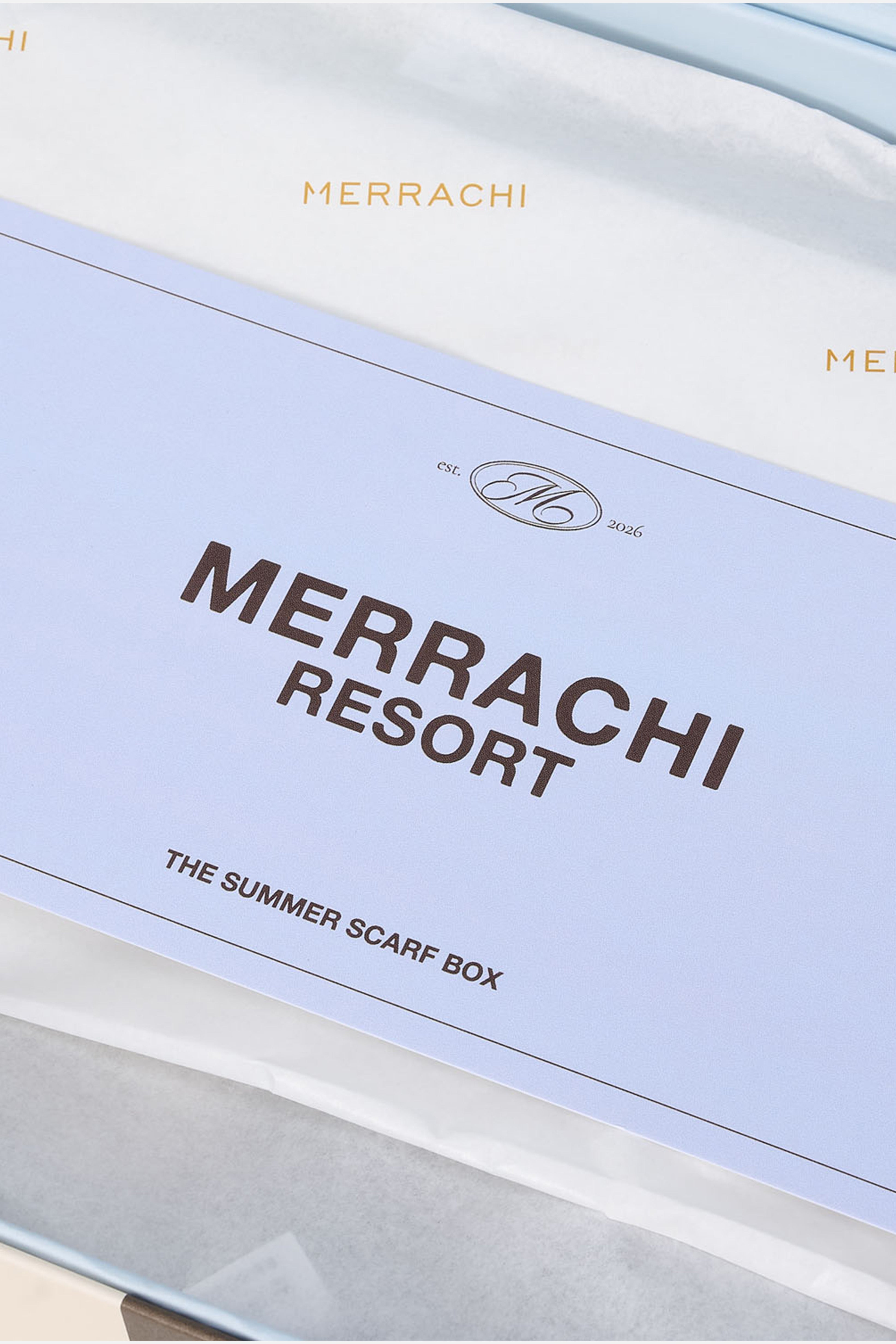 Summer Resort Scarf Box | Multi Color