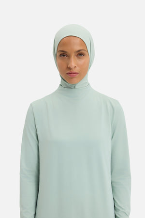 Swim Hijab | Aqua Gray