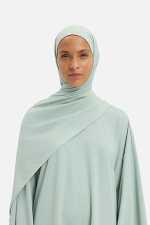 Swim Scarf | Aqua Gray