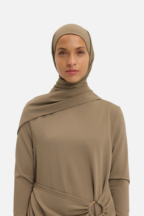 Swim Scarf | Brown Clay