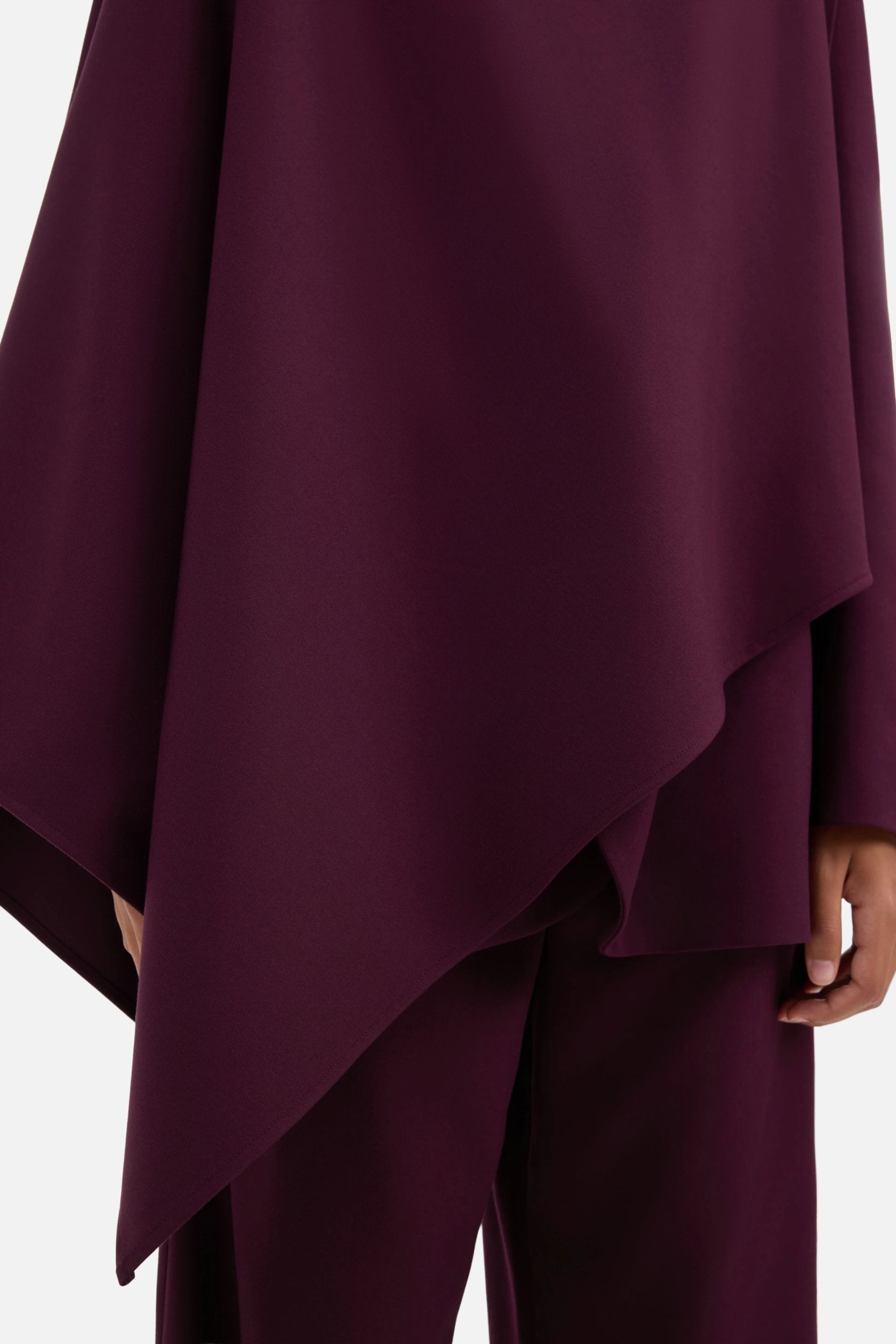 Tailored Cape | Blackcurrant