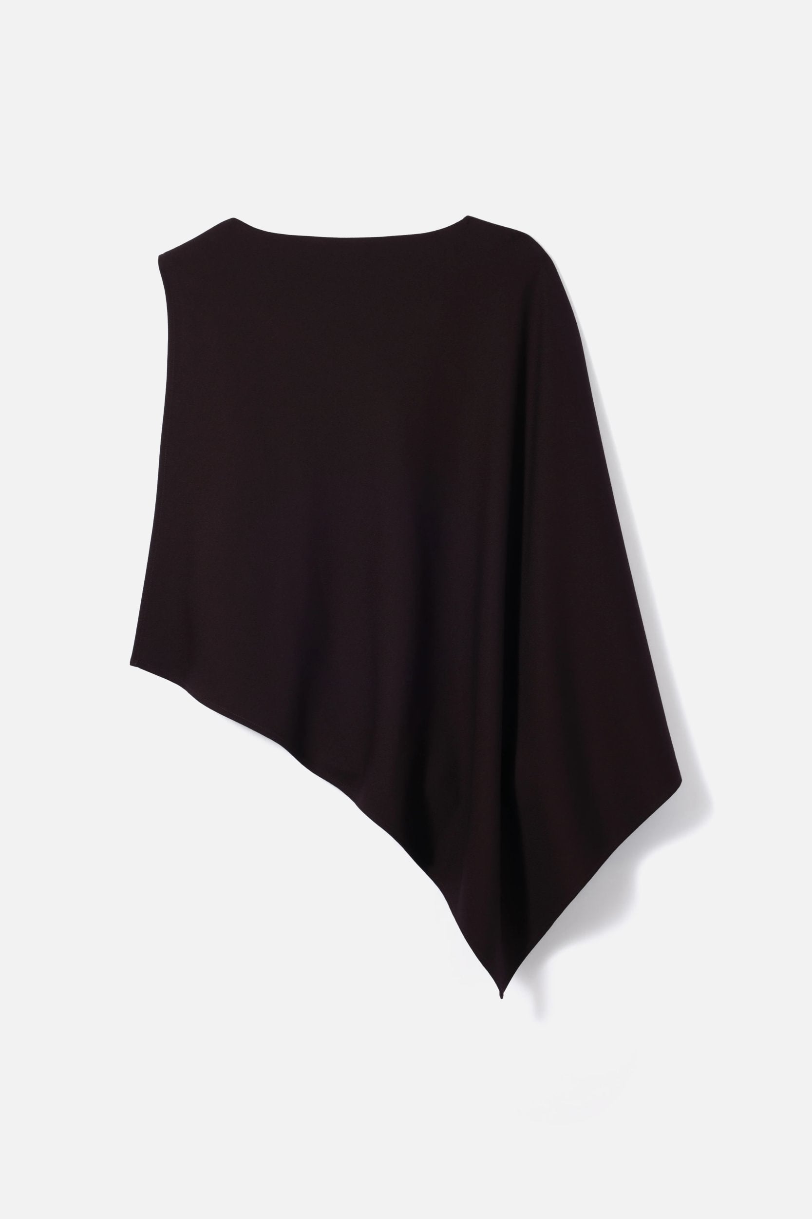 Tailored Cape | Dark Truffle