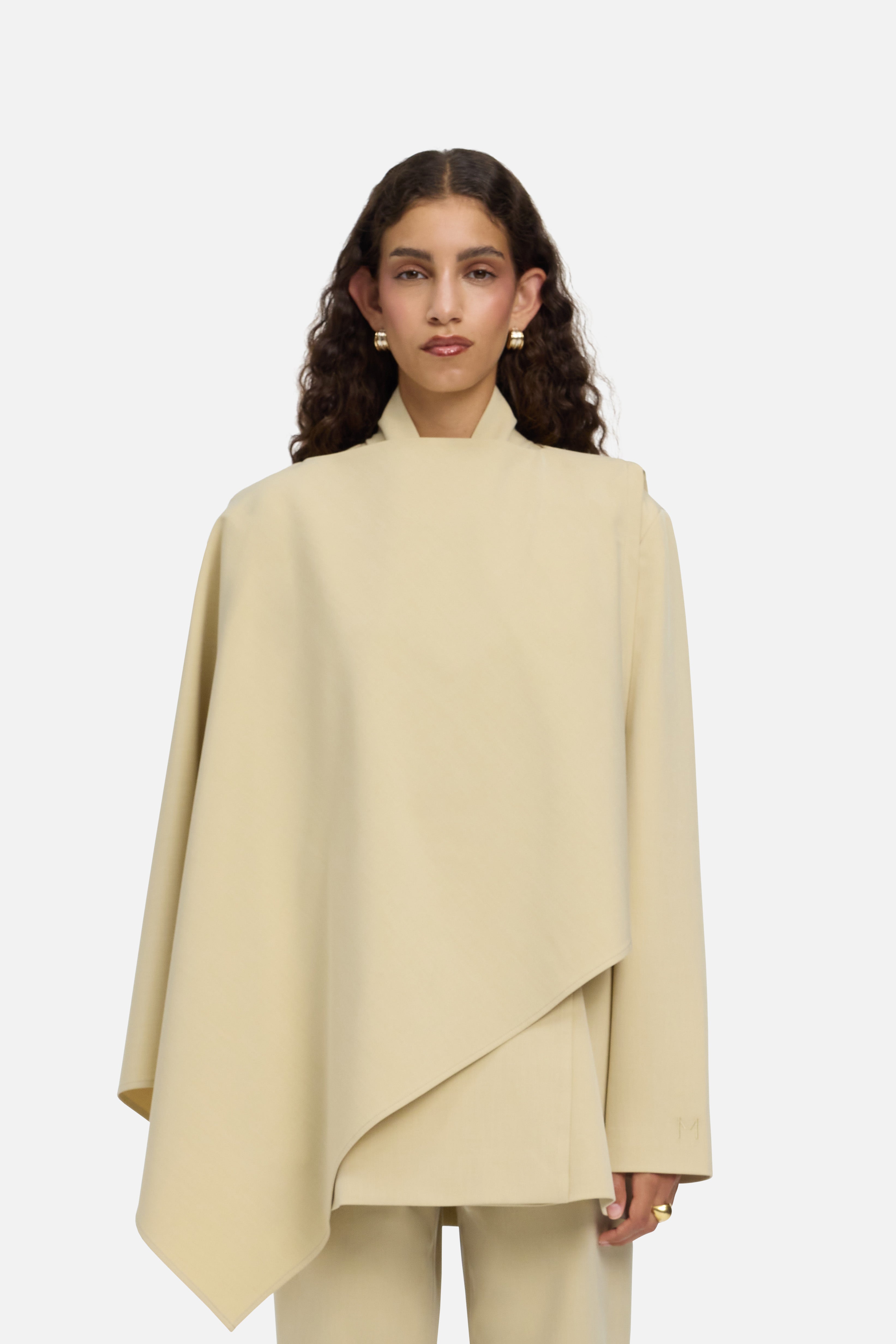 Tailored Cape | Desert Clay | MERRACHI