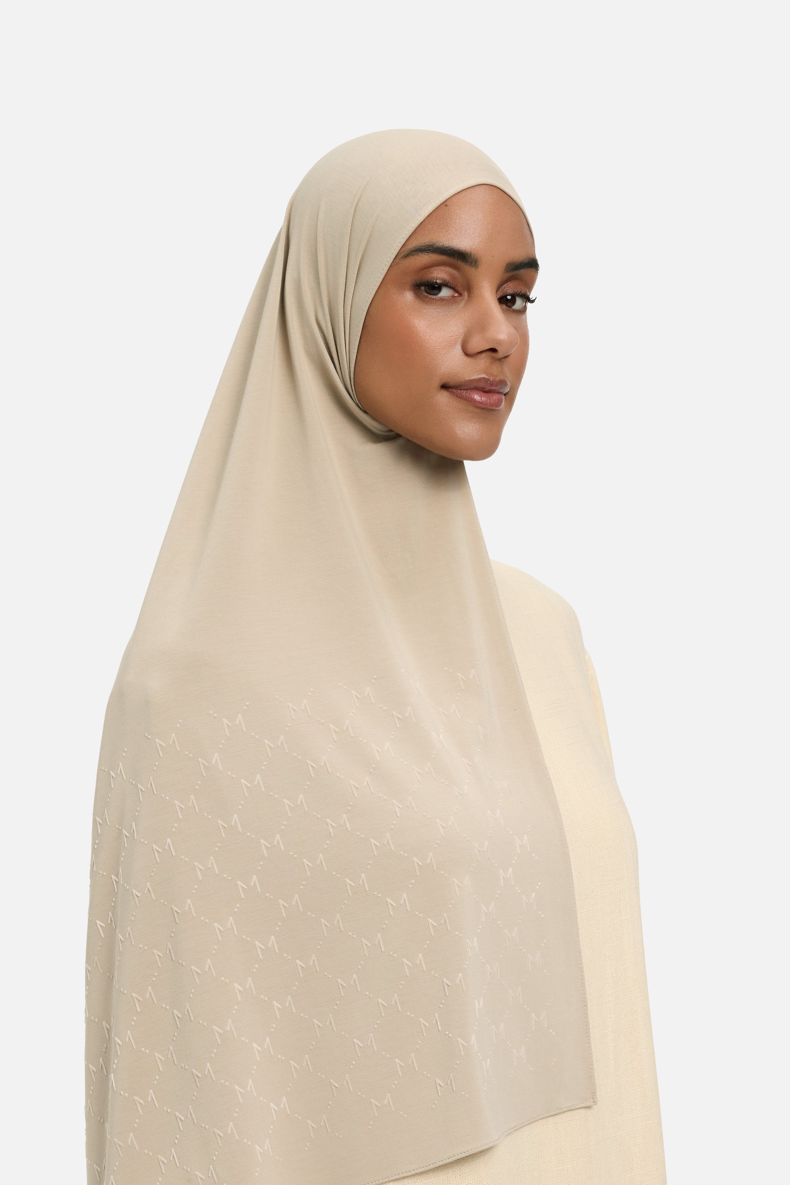 The Monogram Flock Bamboo | Cashmere
