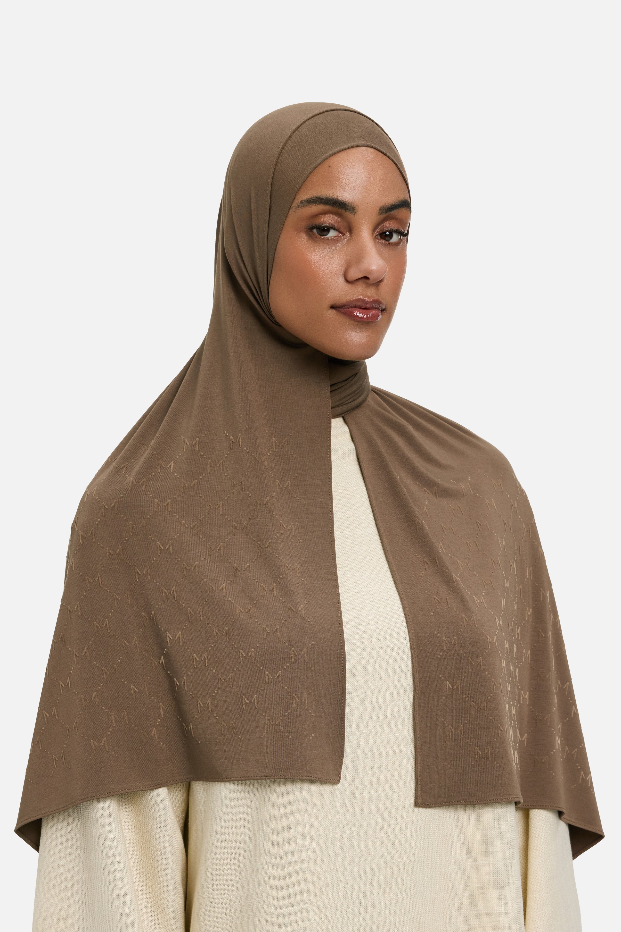 The Monogram Flock Bamboo | Dark Terra