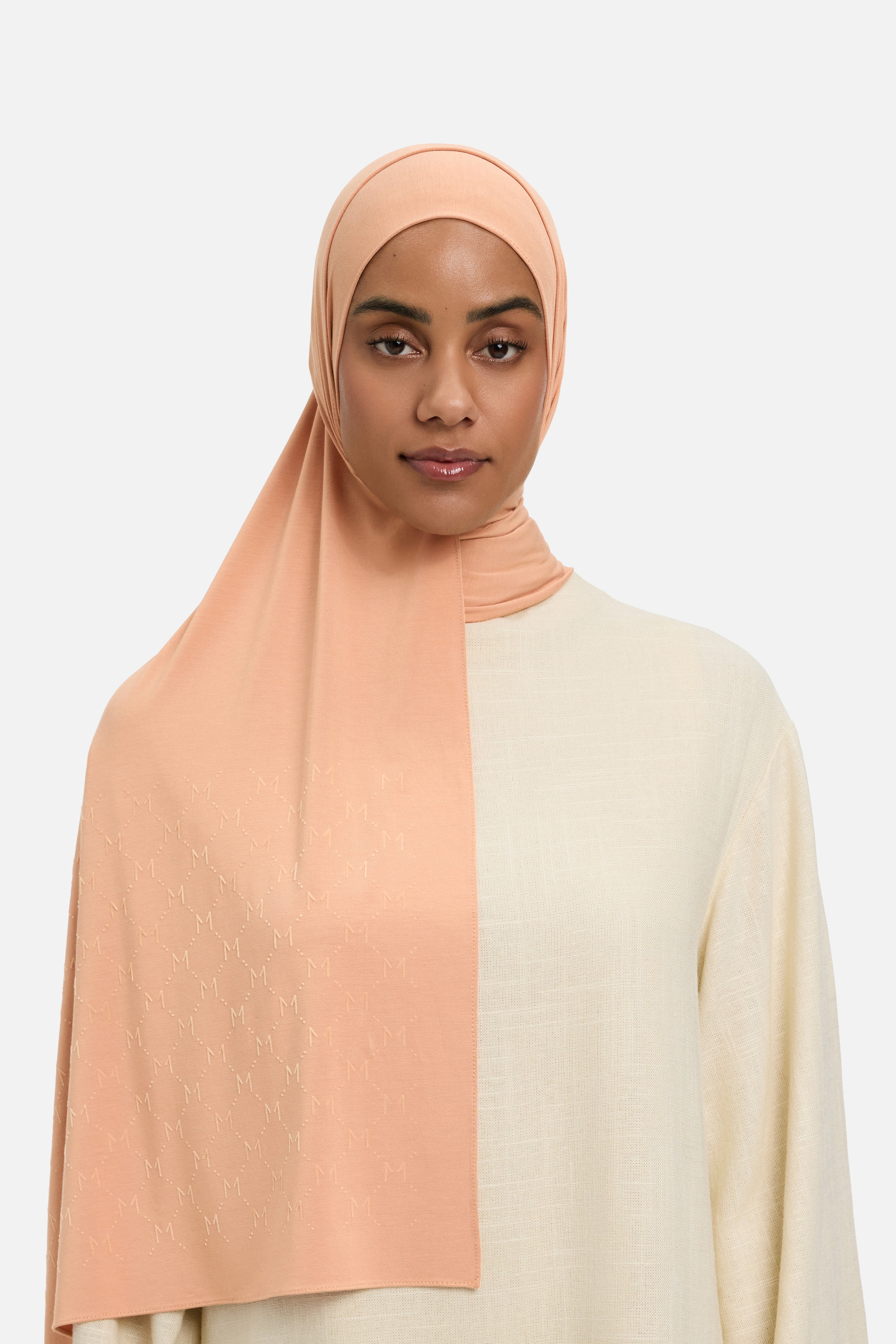 The Monogram Flock Bamboo | Pastel Orange