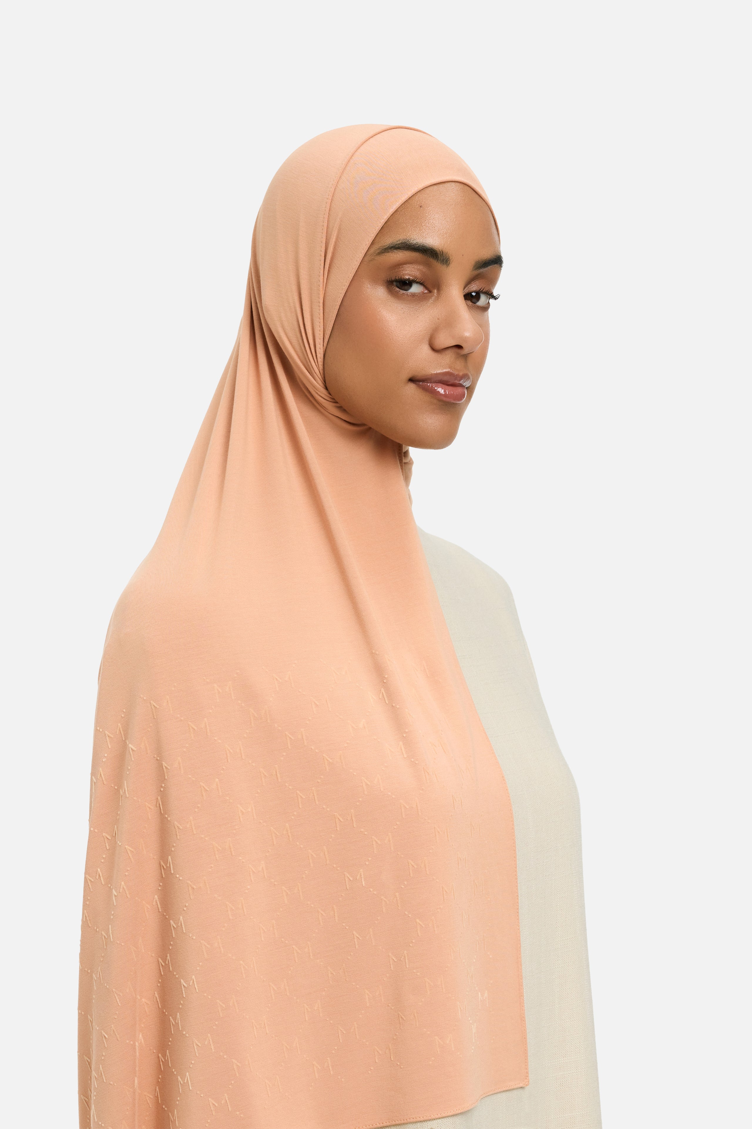 The Monogram Flock Bamboo | Pastel Orange
