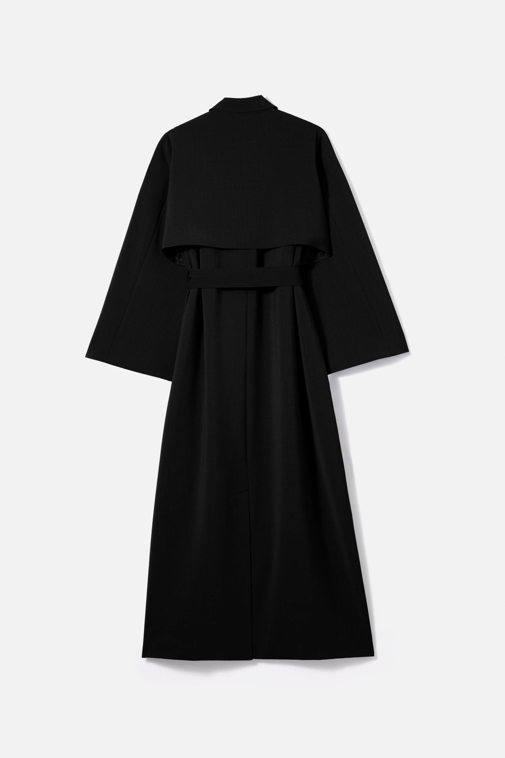 Trench Abaya | Black