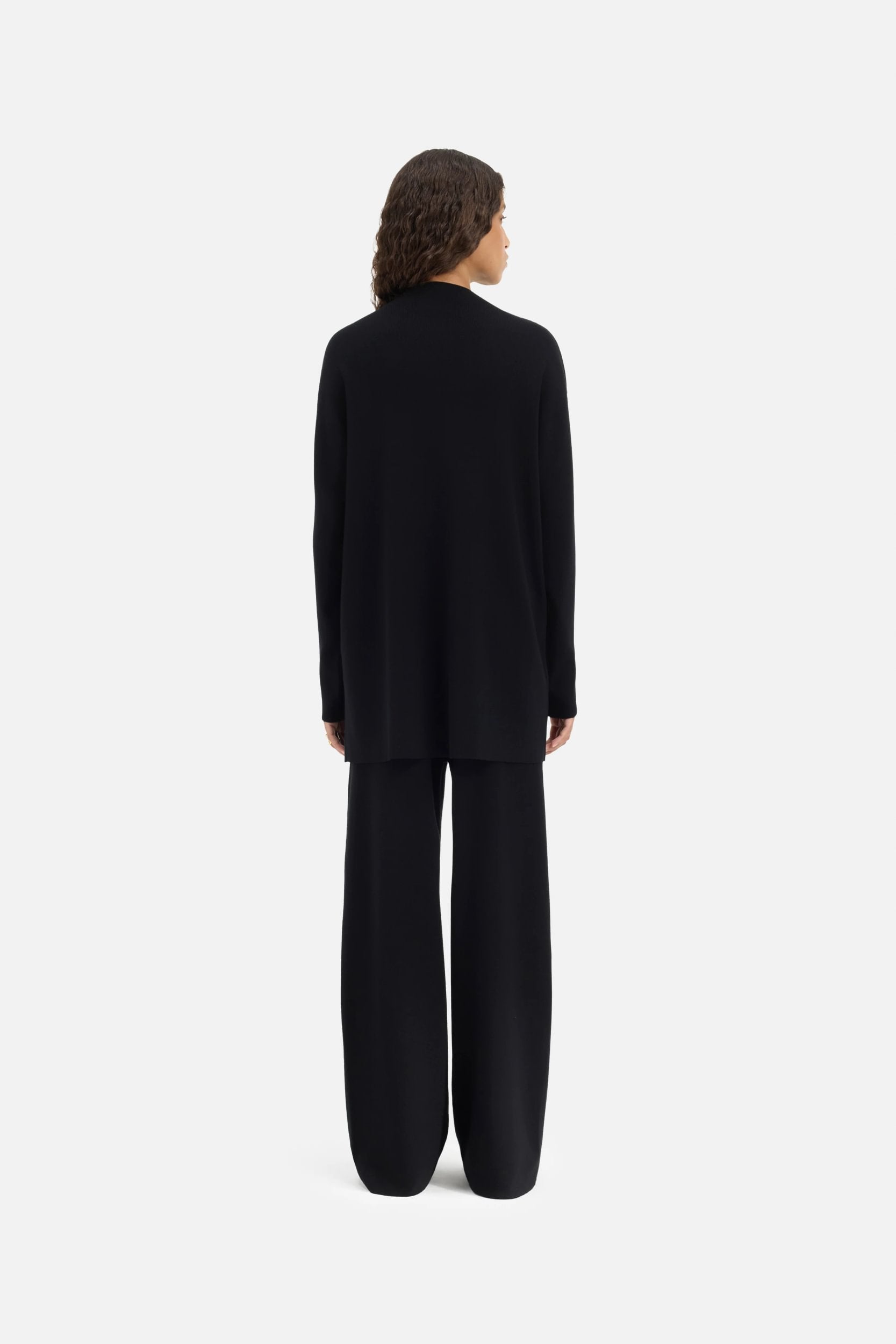 Turtle Neck Sweater | Black