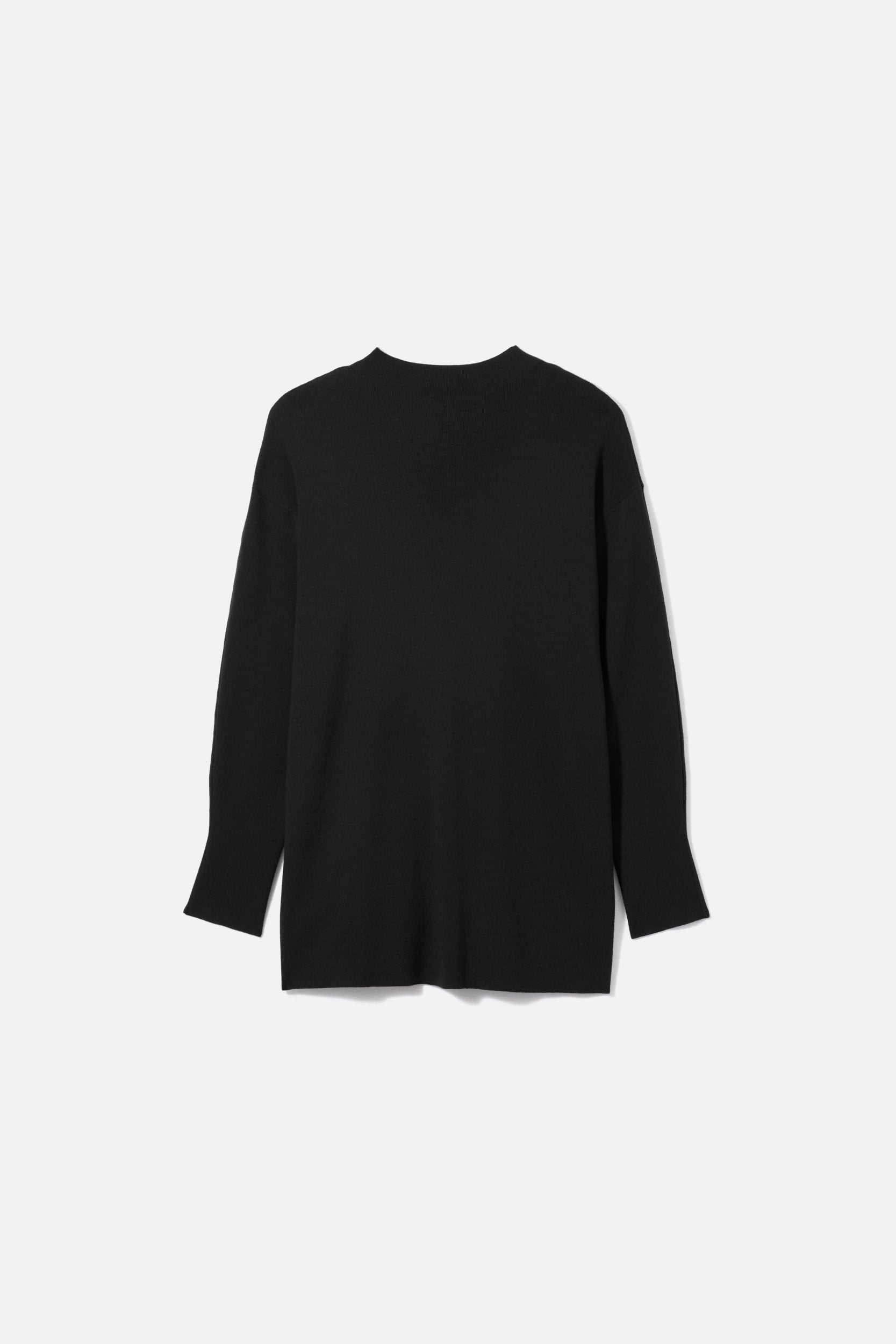 Turtle Neck Sweater | Black