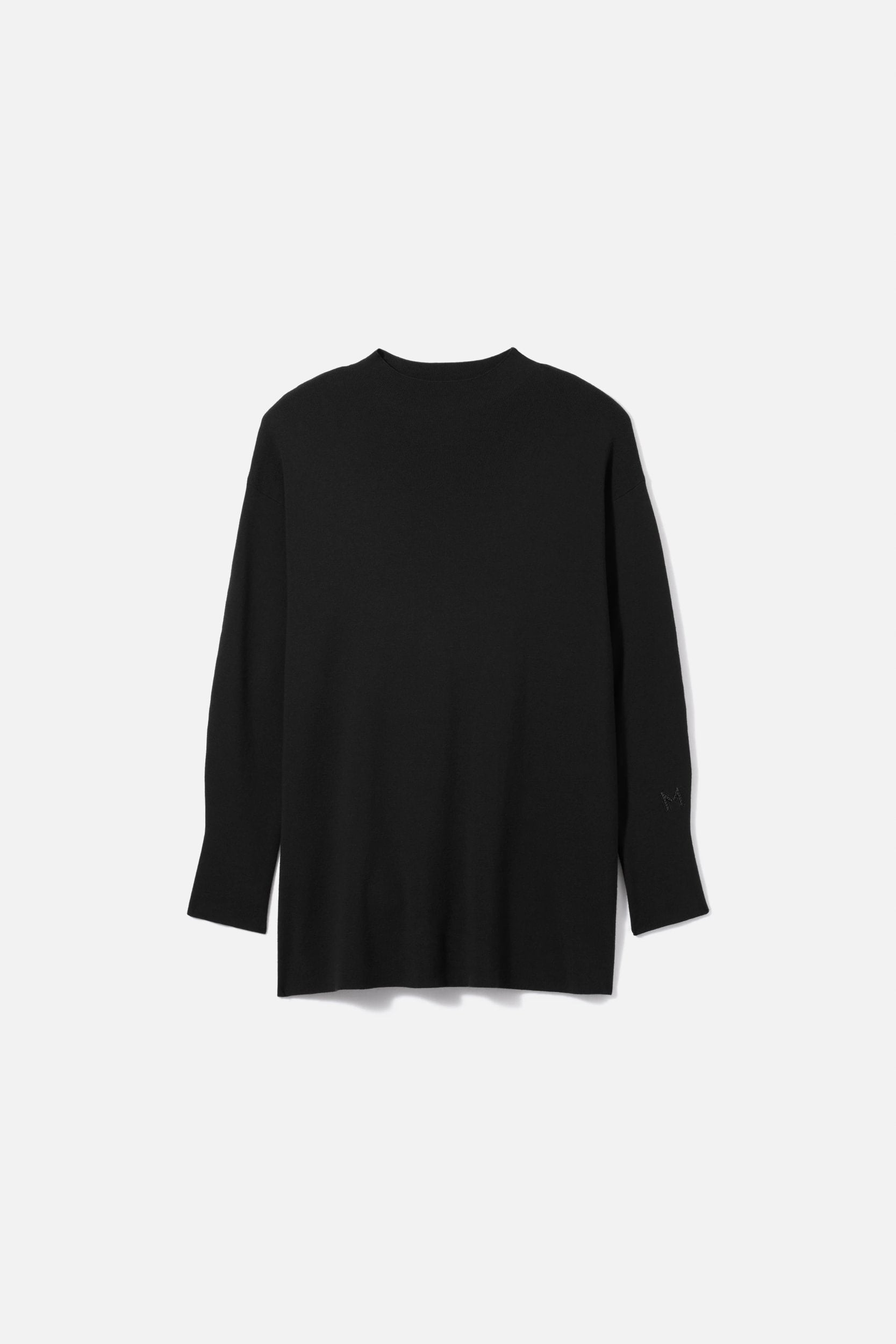 Turtle Neck Sweater | Black