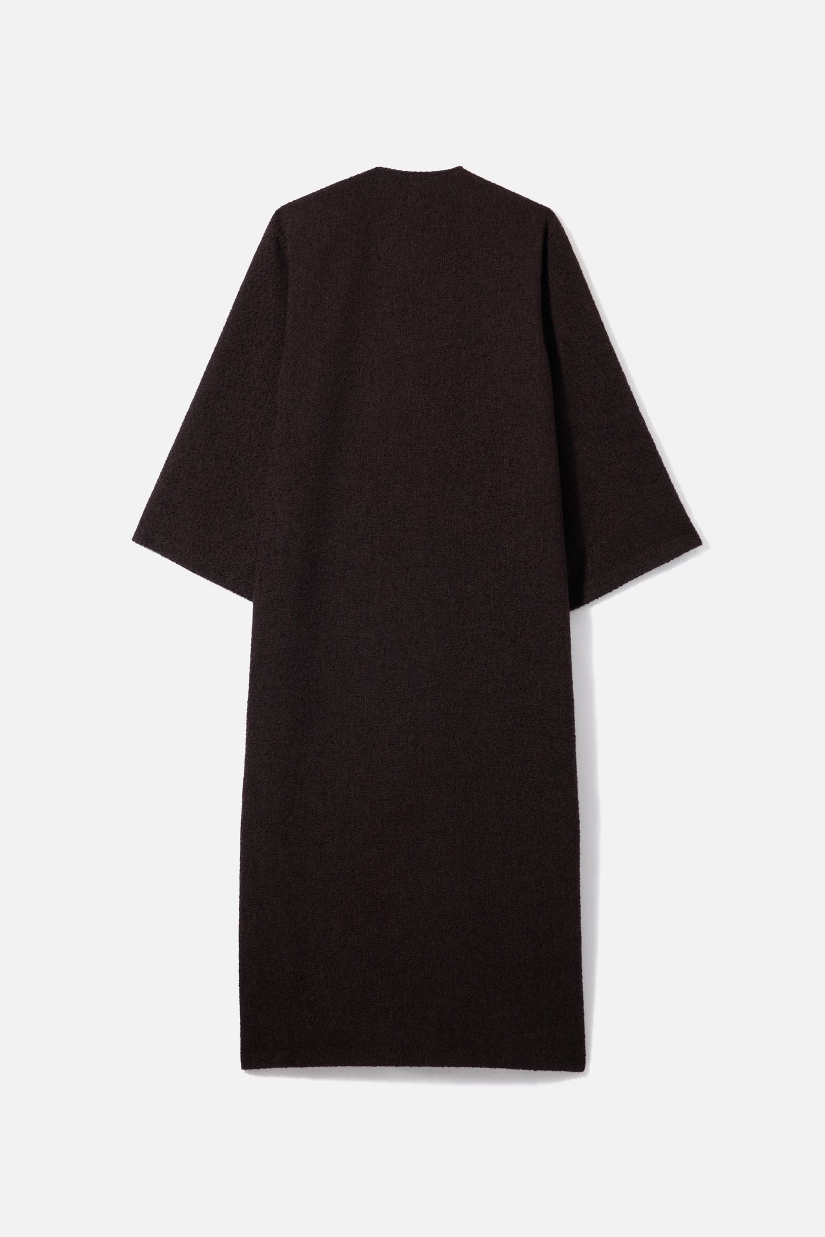Tweed Abaya | Dark Truffle