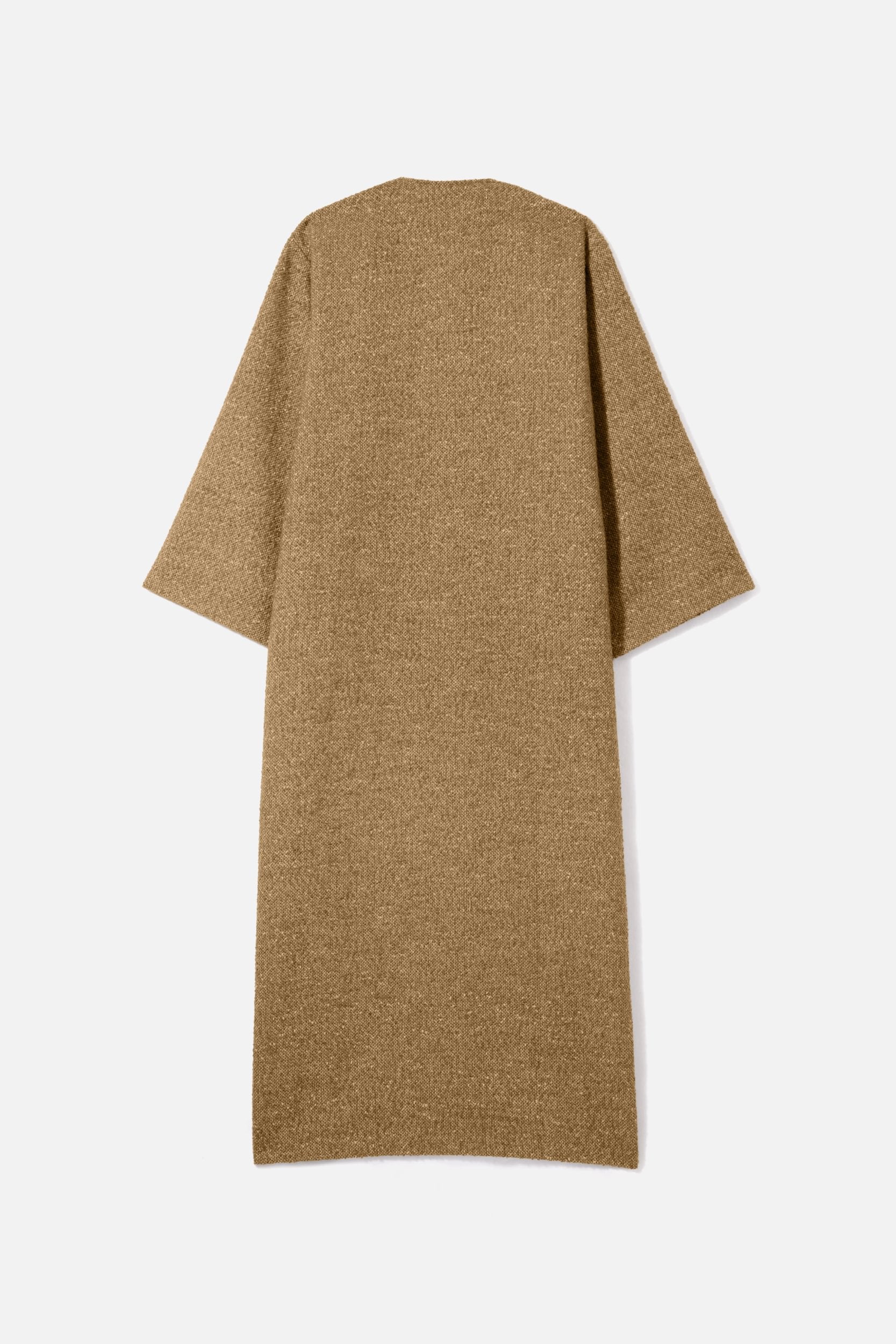 Tweed Abaya | White Pepper