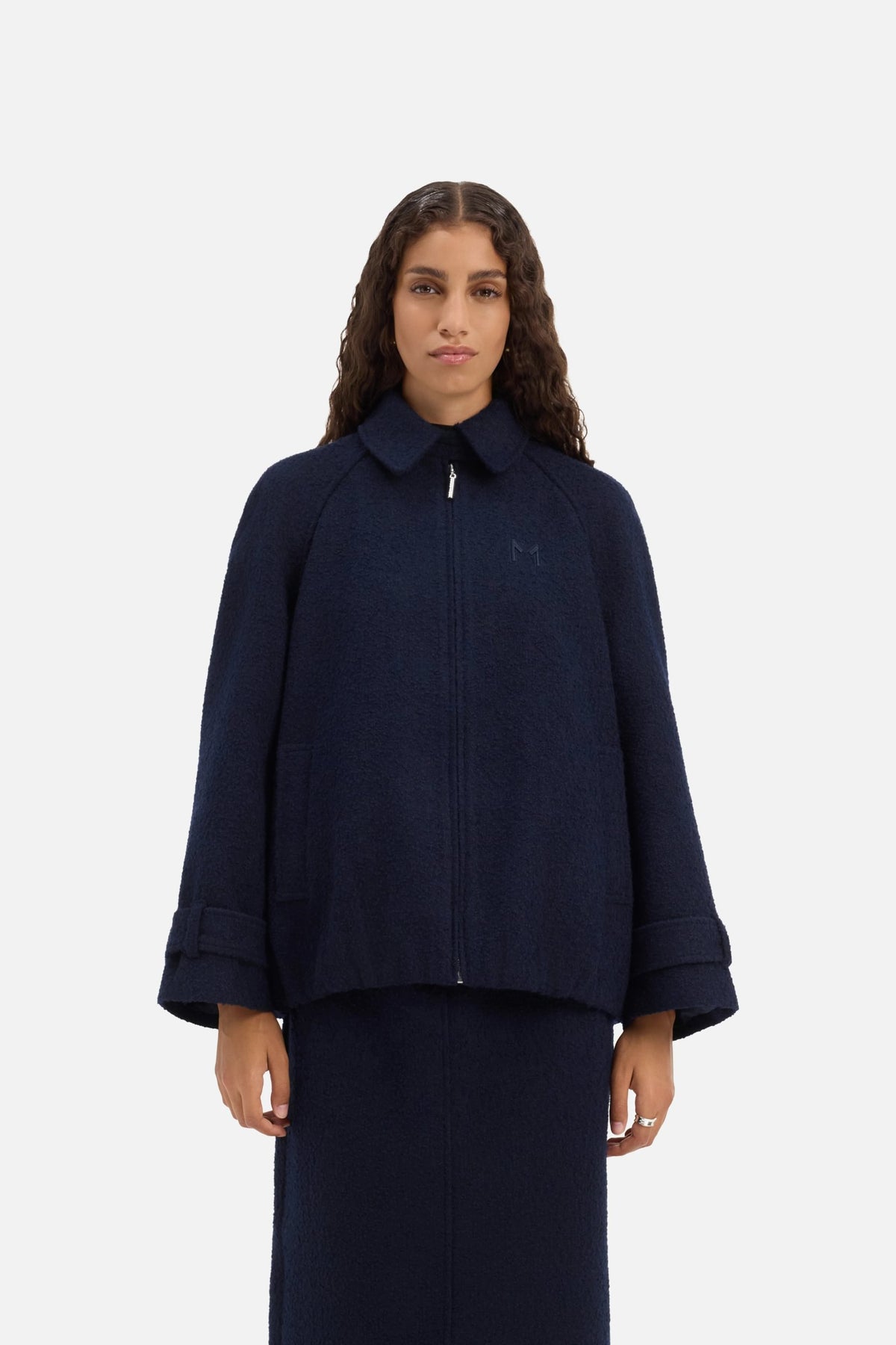 Tweed Bomber Jacket | Galaxy