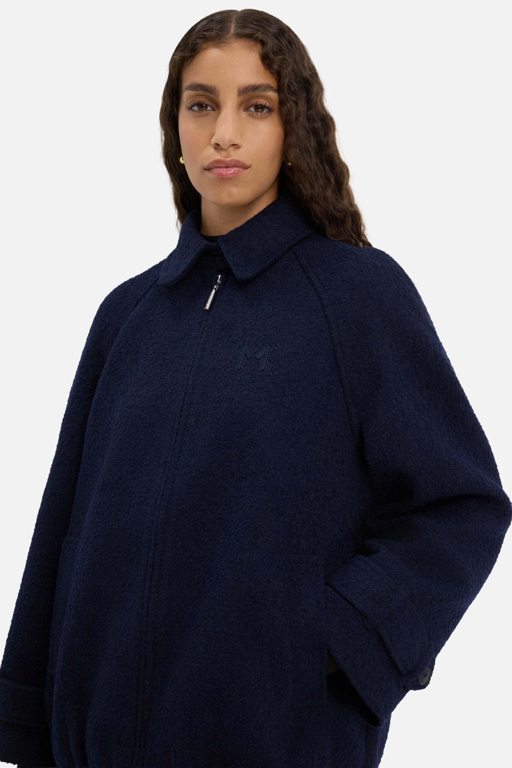 Tweed Bomber Jacket | Galaxy
