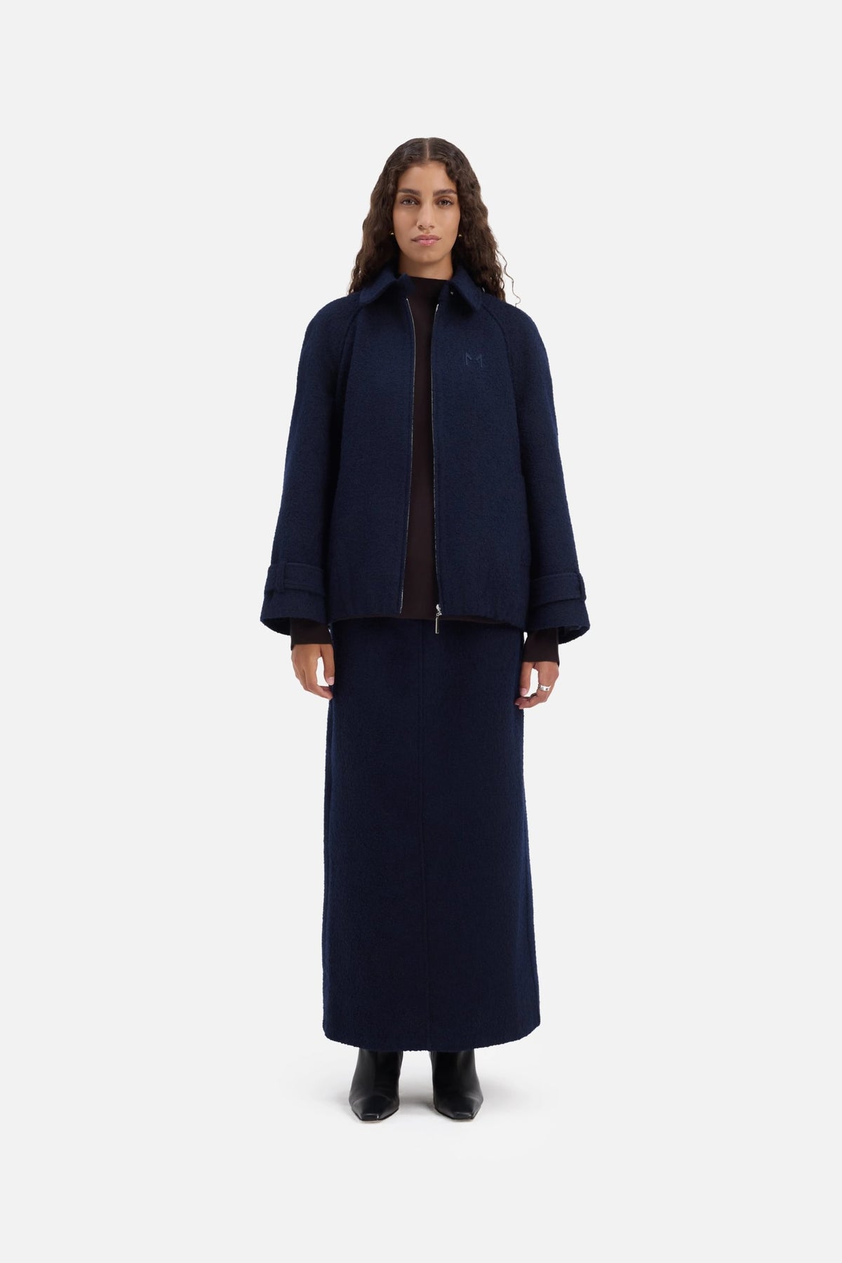 Tweed Bomber Jacket | Galaxy