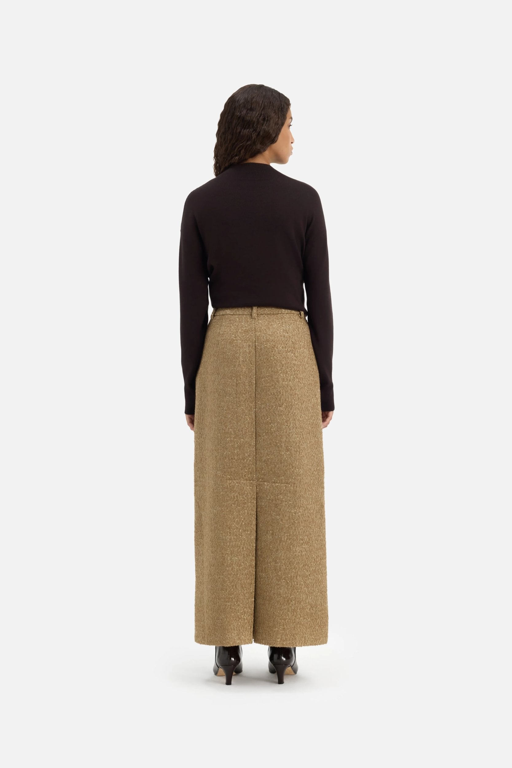 Tweed Skirt | White Pepper