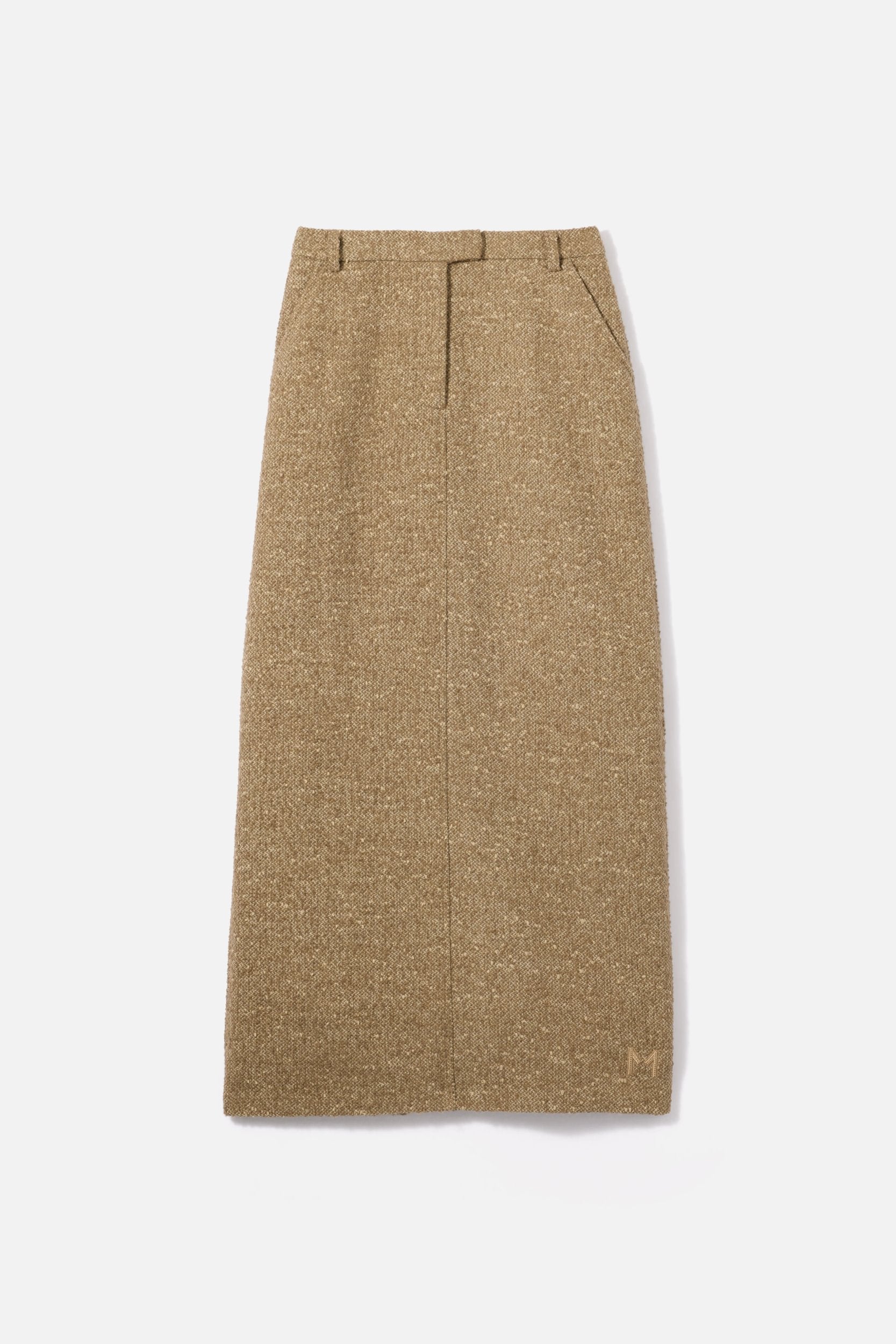 Tweed Skirt | White Pepper