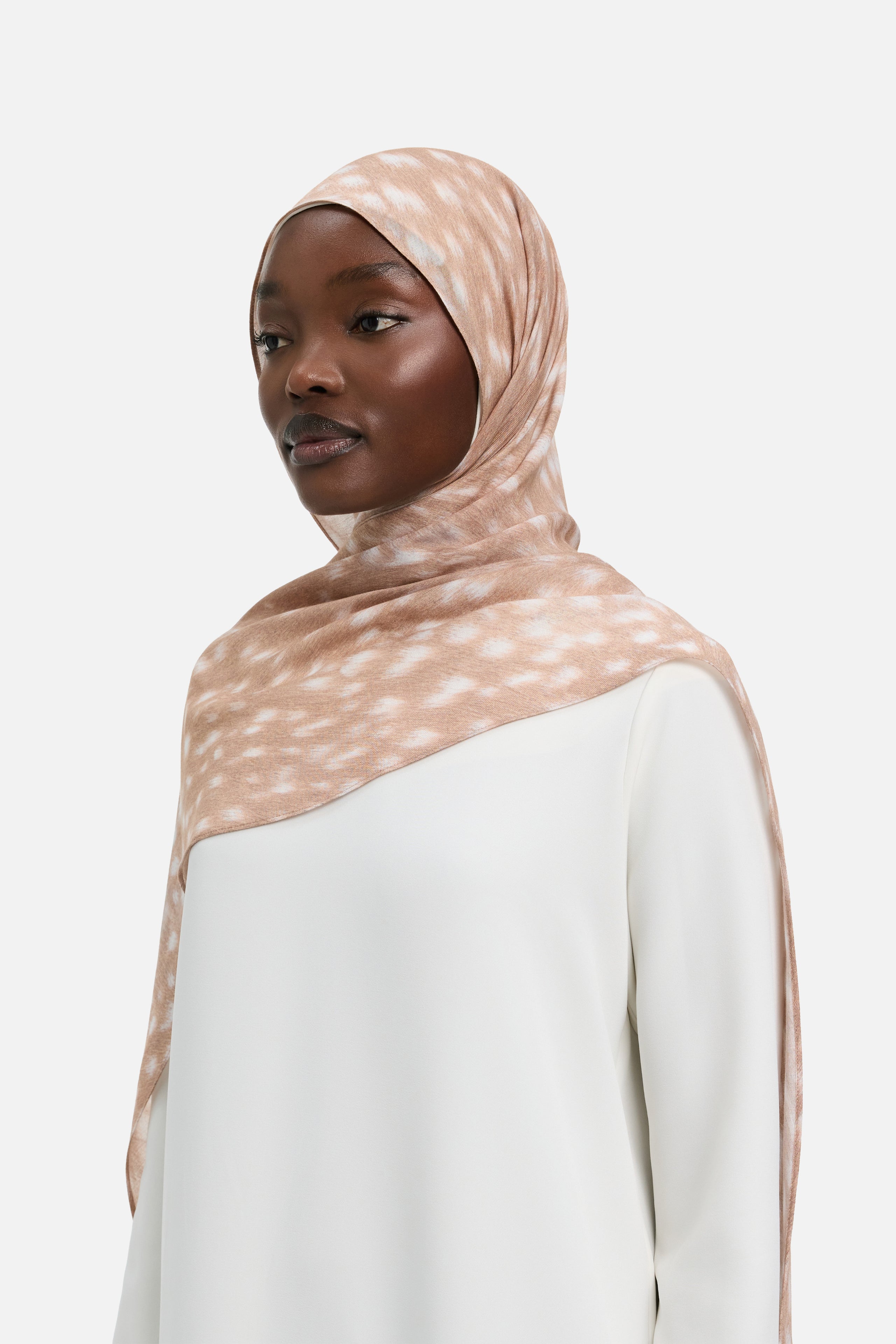 Weightless Woven Scarf | Bambi Print