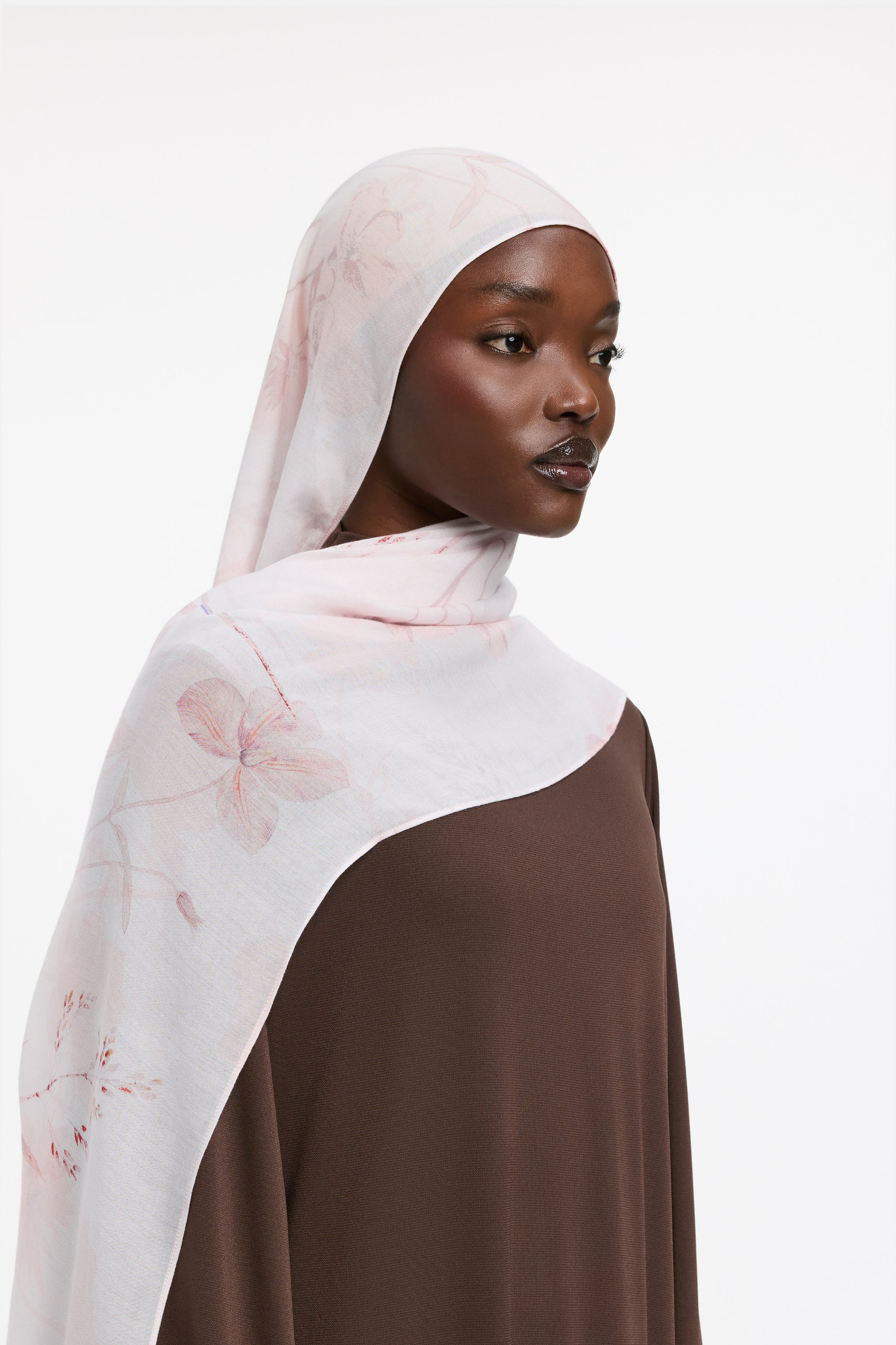 Weightless Woven Scarf | Pink Bouquet