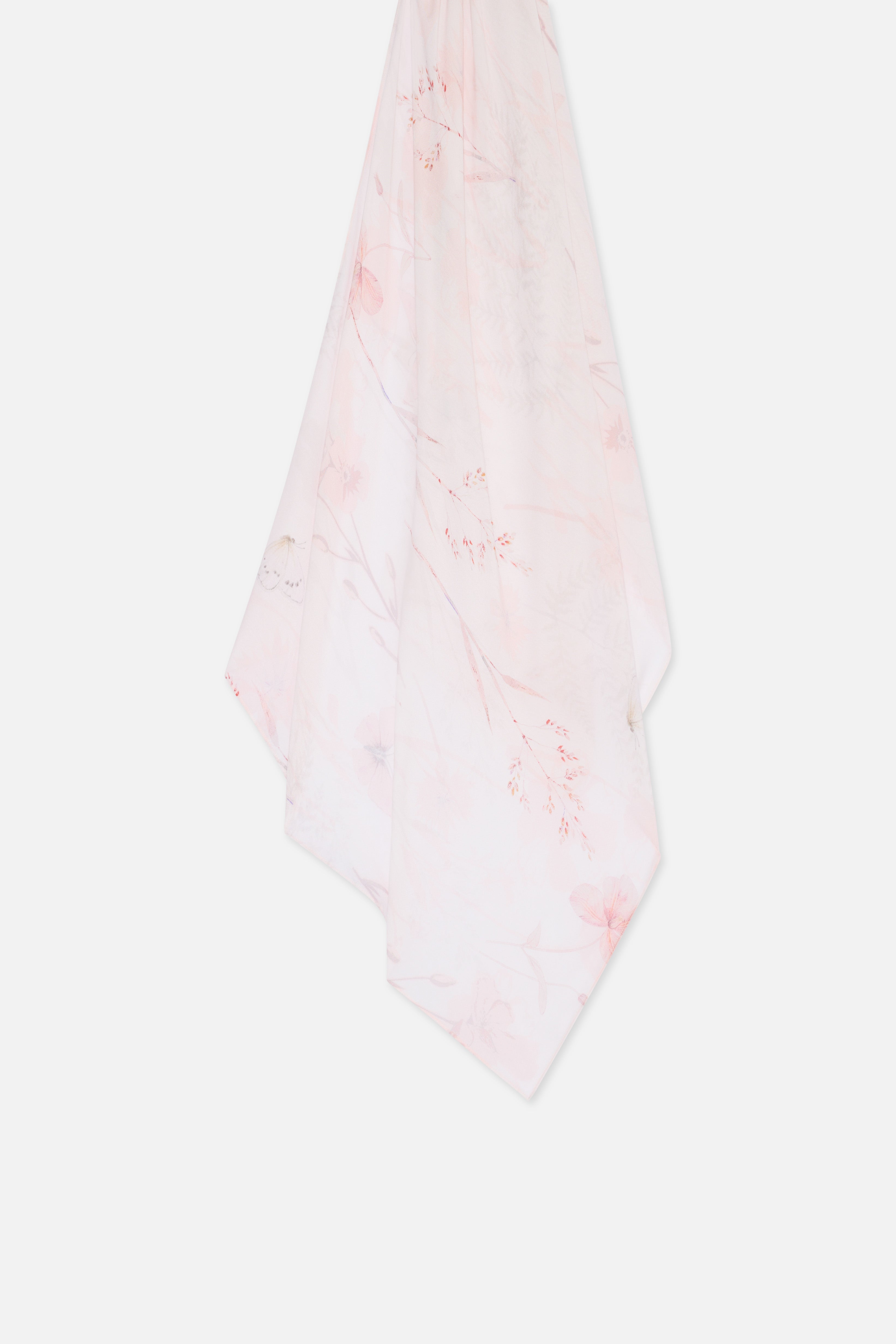 Weightless Woven Scarf | Pink Bouquet