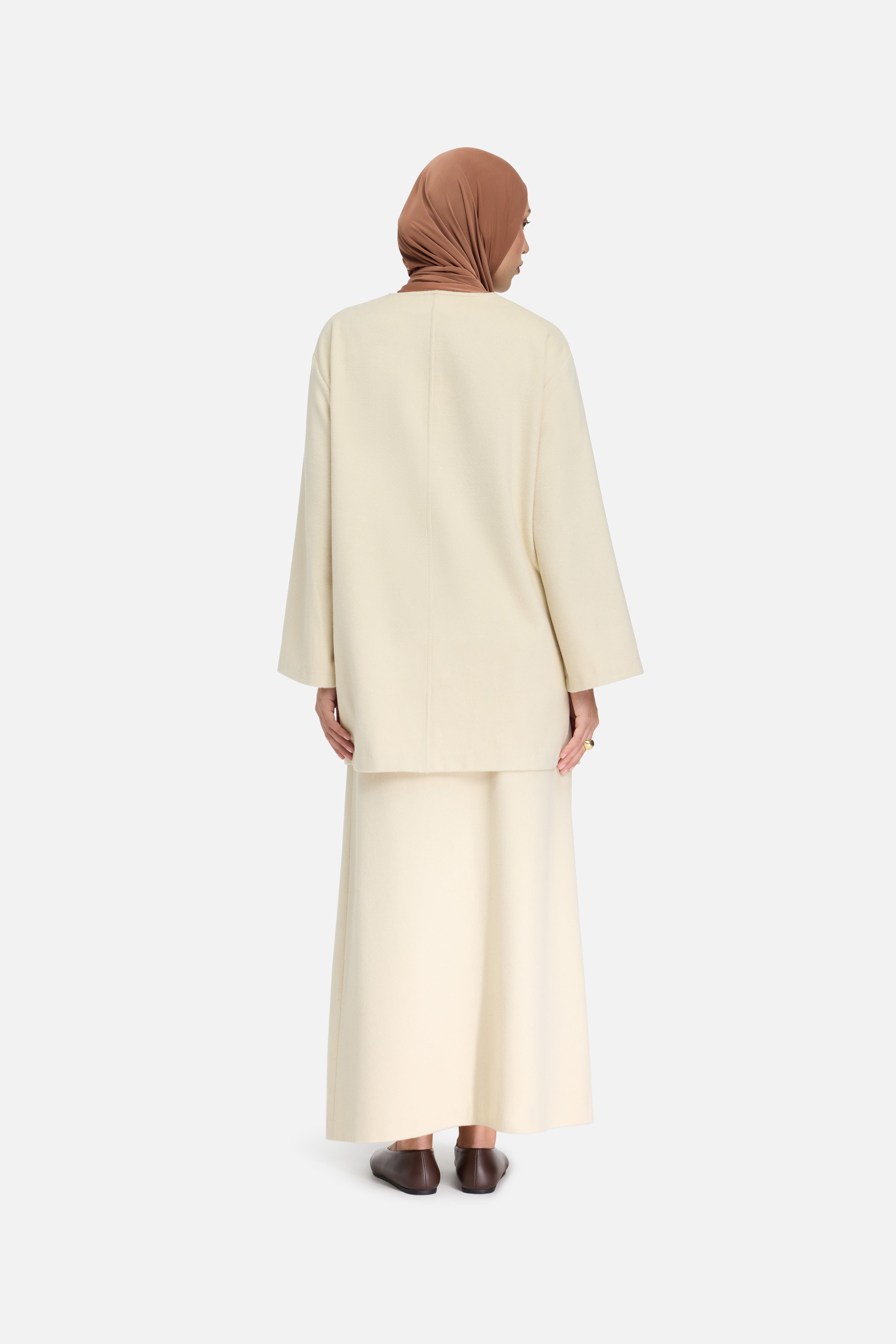 Wool Blend Sweater | Cloud White