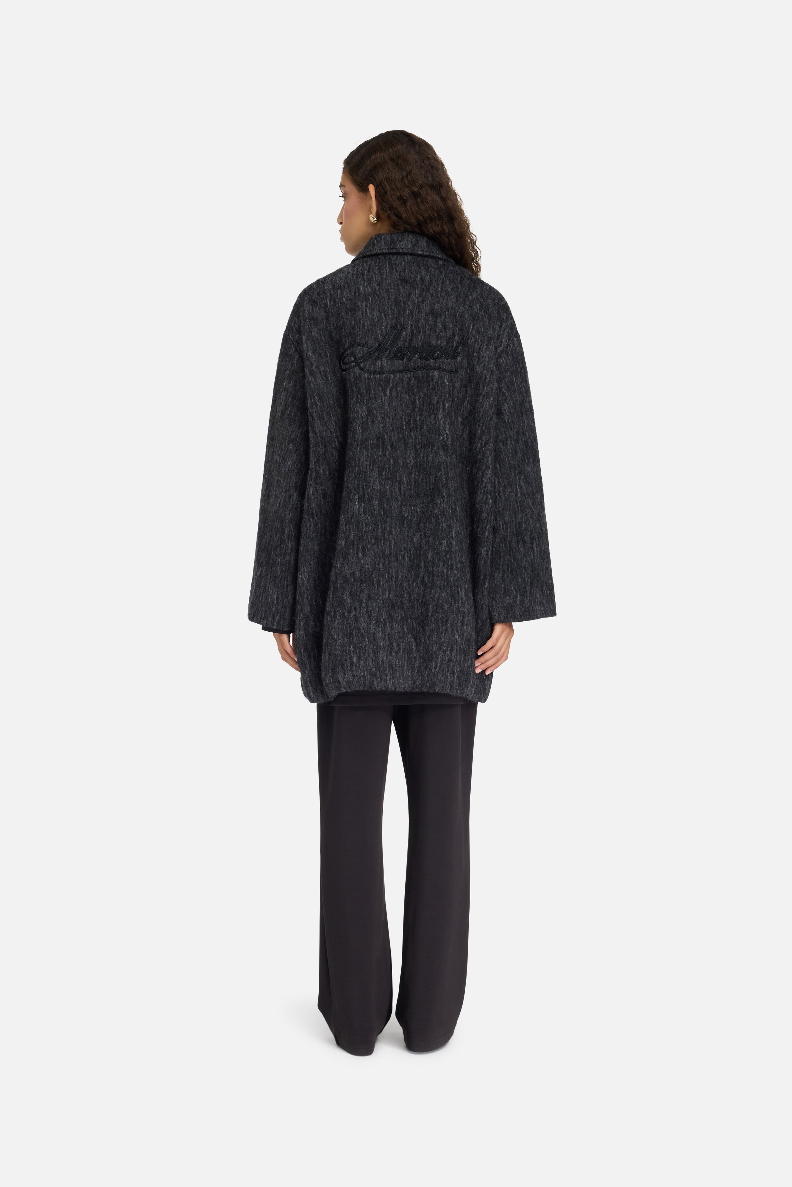 Wool Bomber | Black