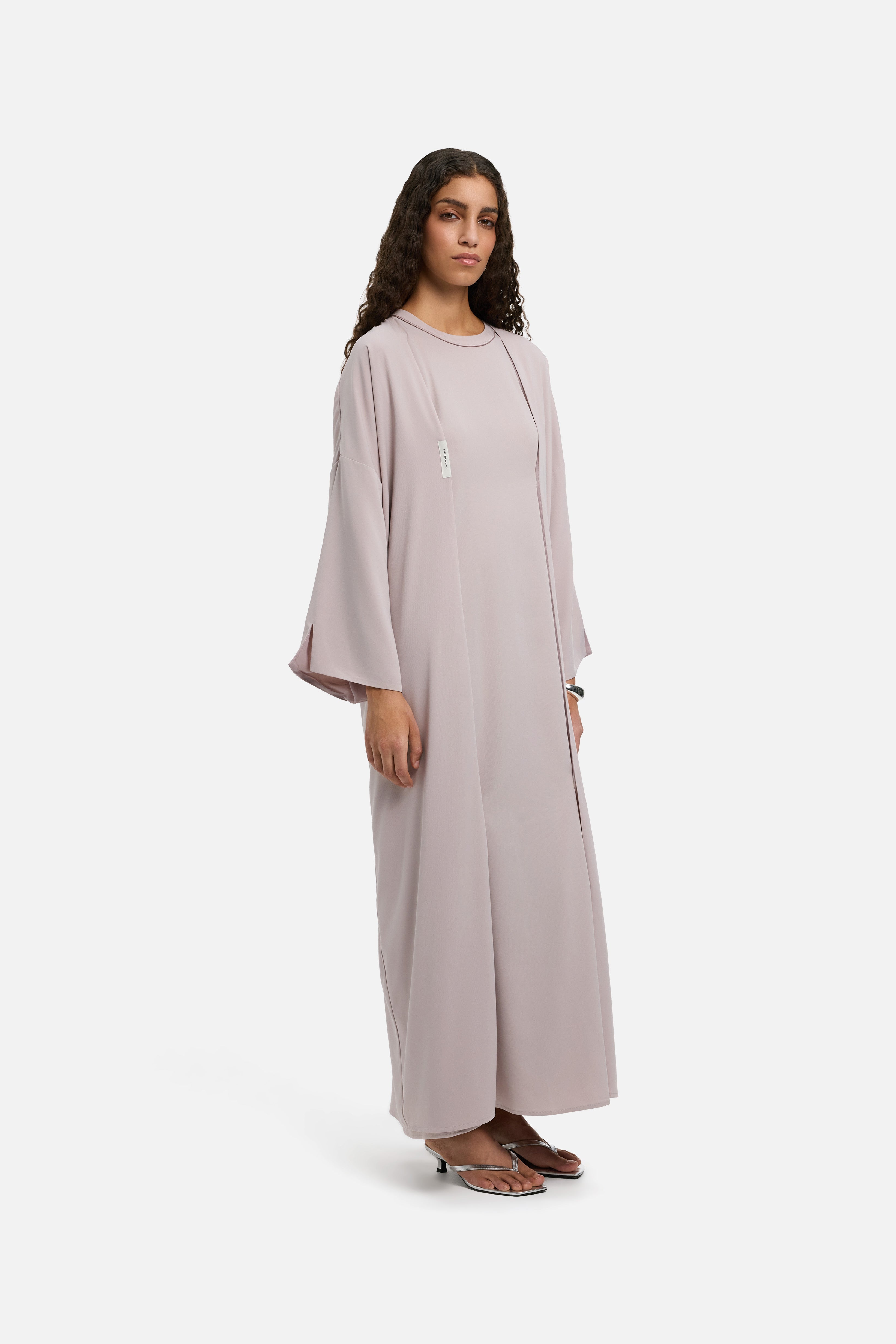 Woven Abaya Regular | Lilac