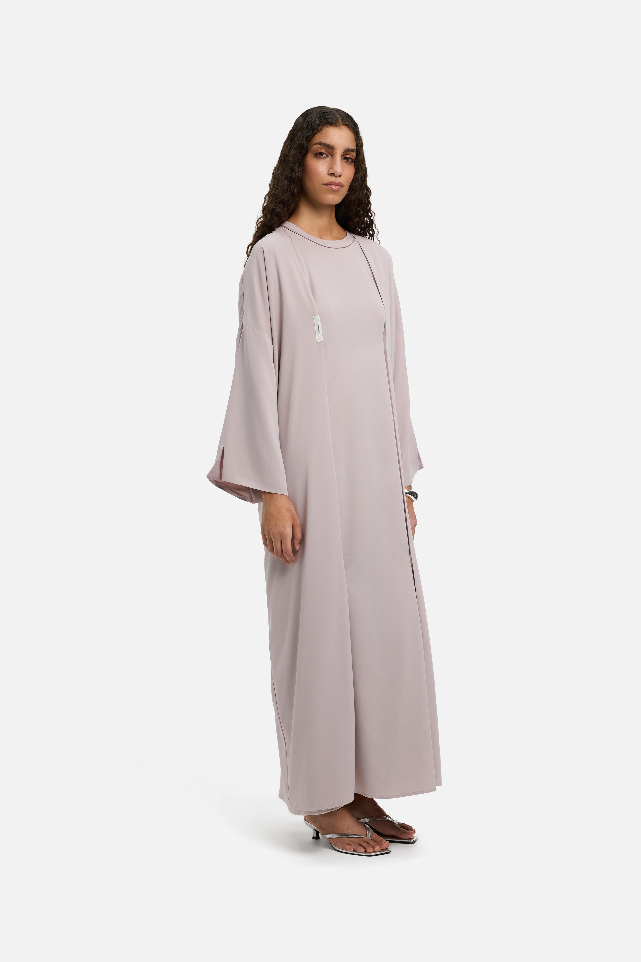 Woven Abaya Regular | Lilac