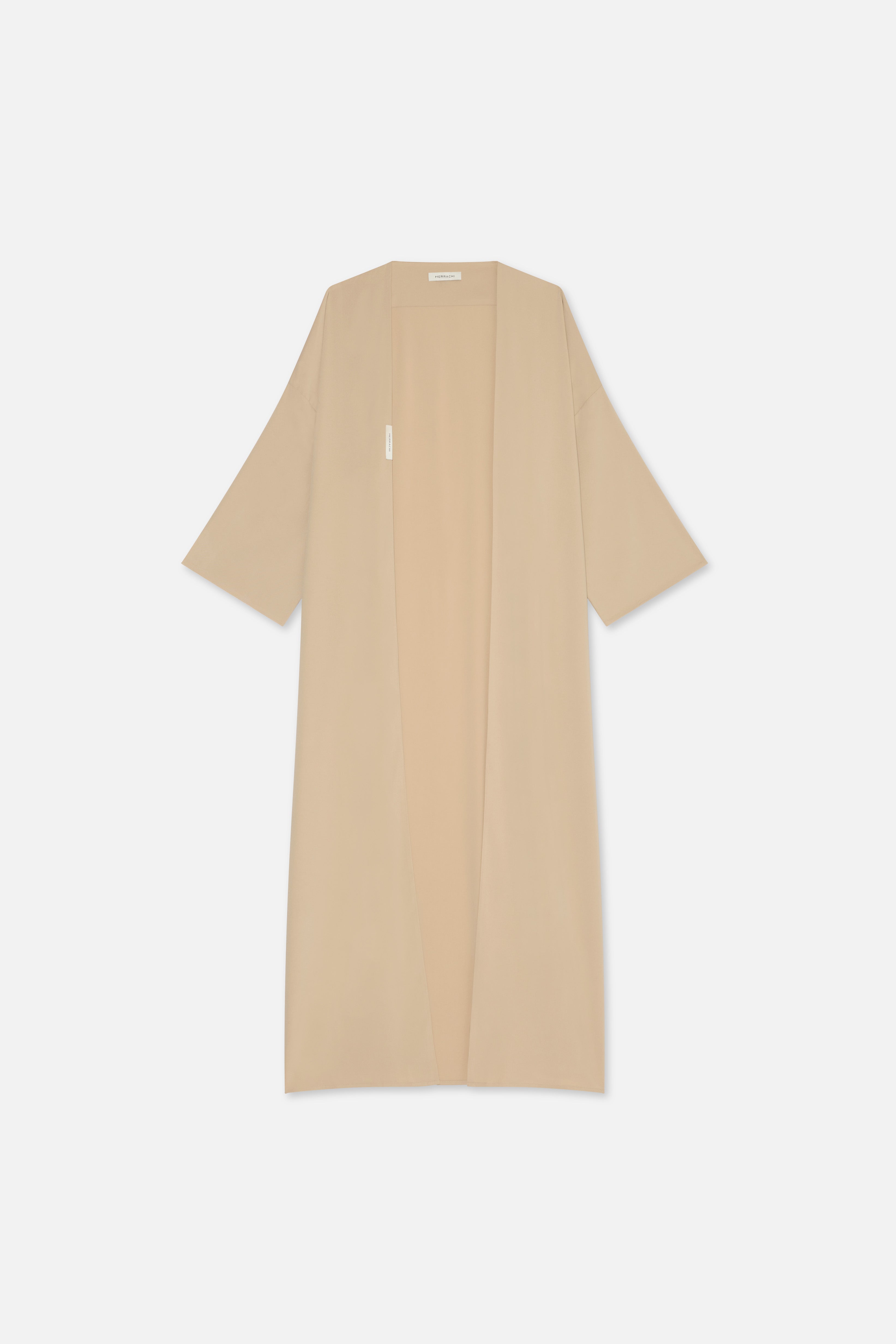 Woven Abaya Regular | Oat