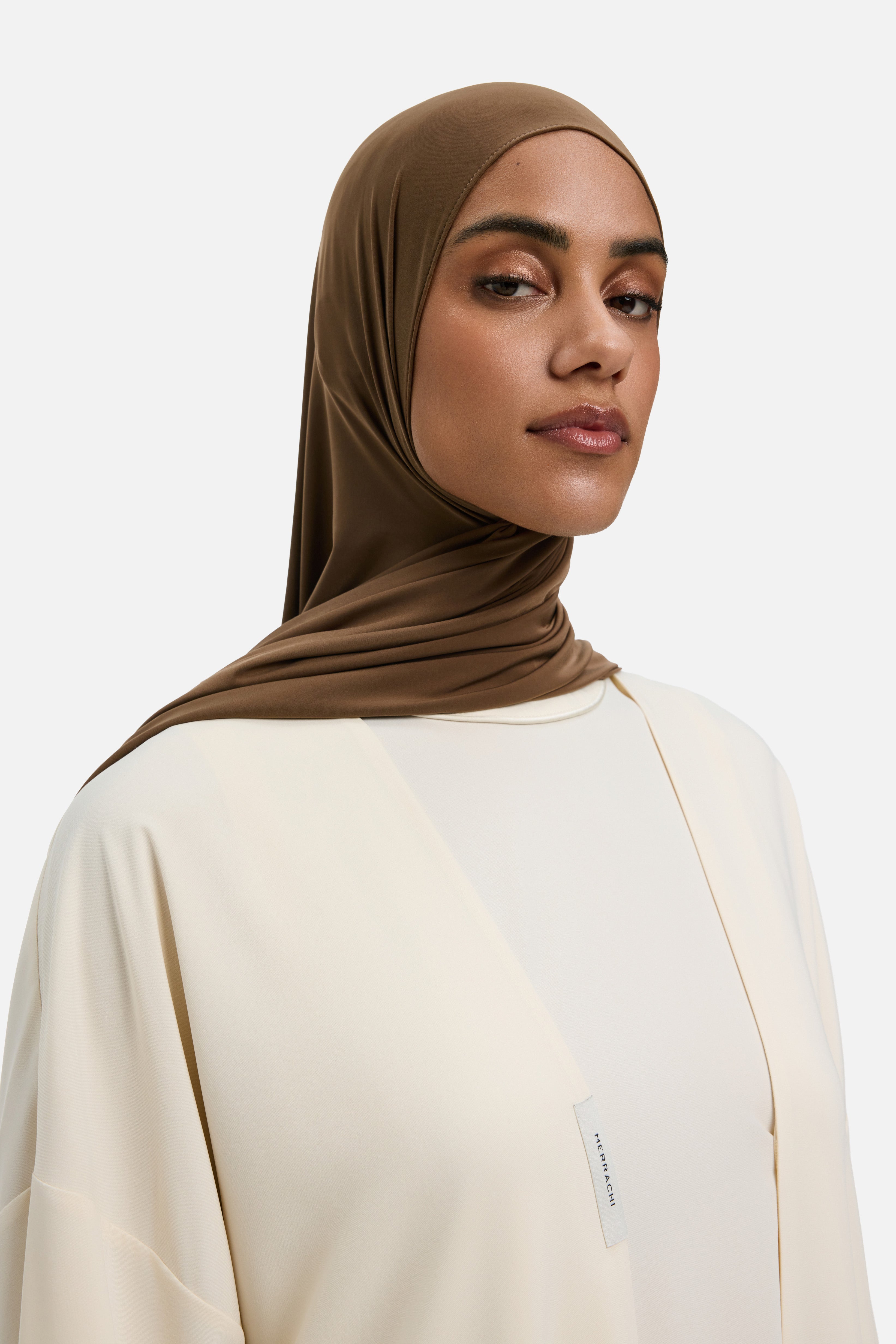 Woven Abaya Regular | Off White