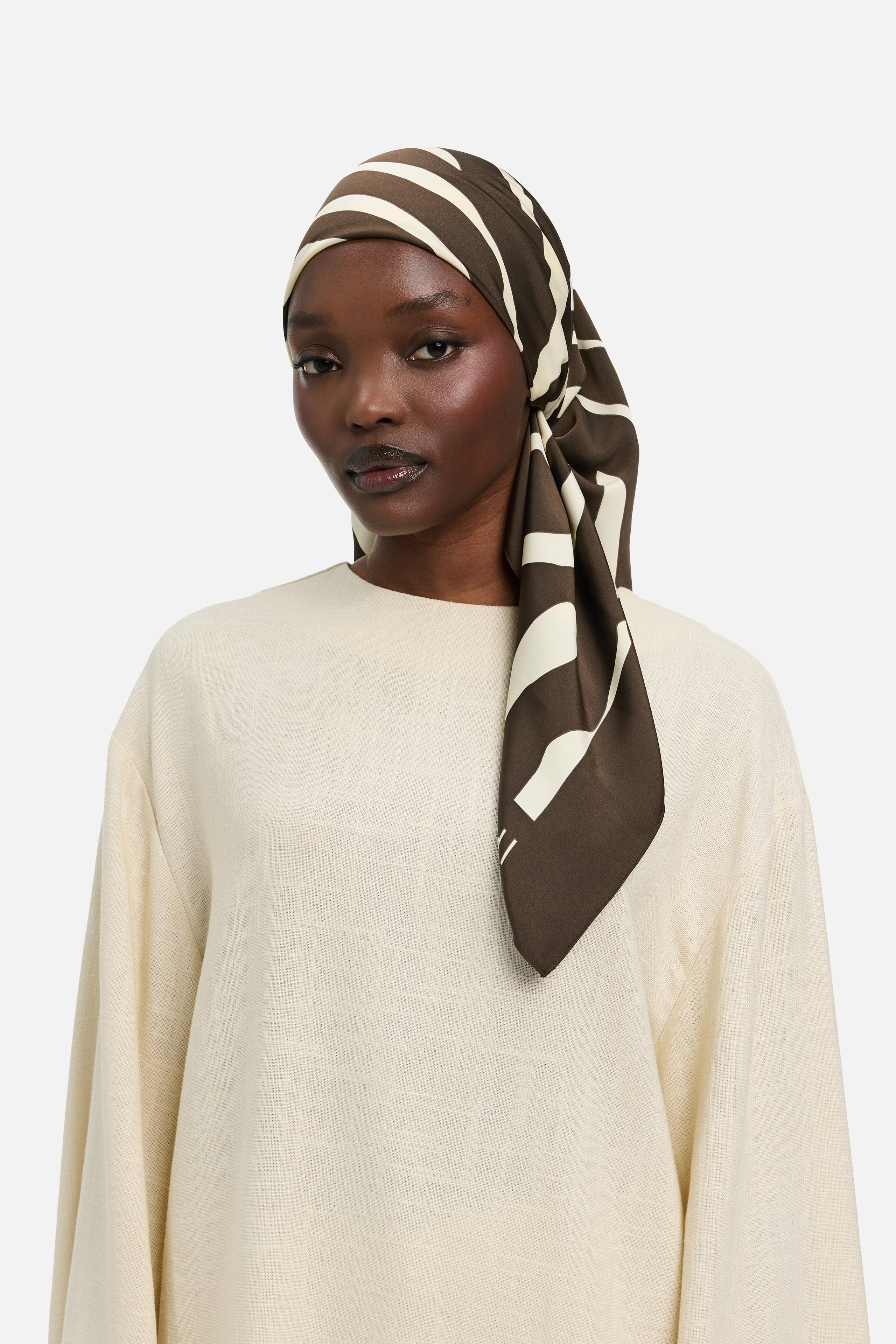Zebra Bandana | Brown Zebra