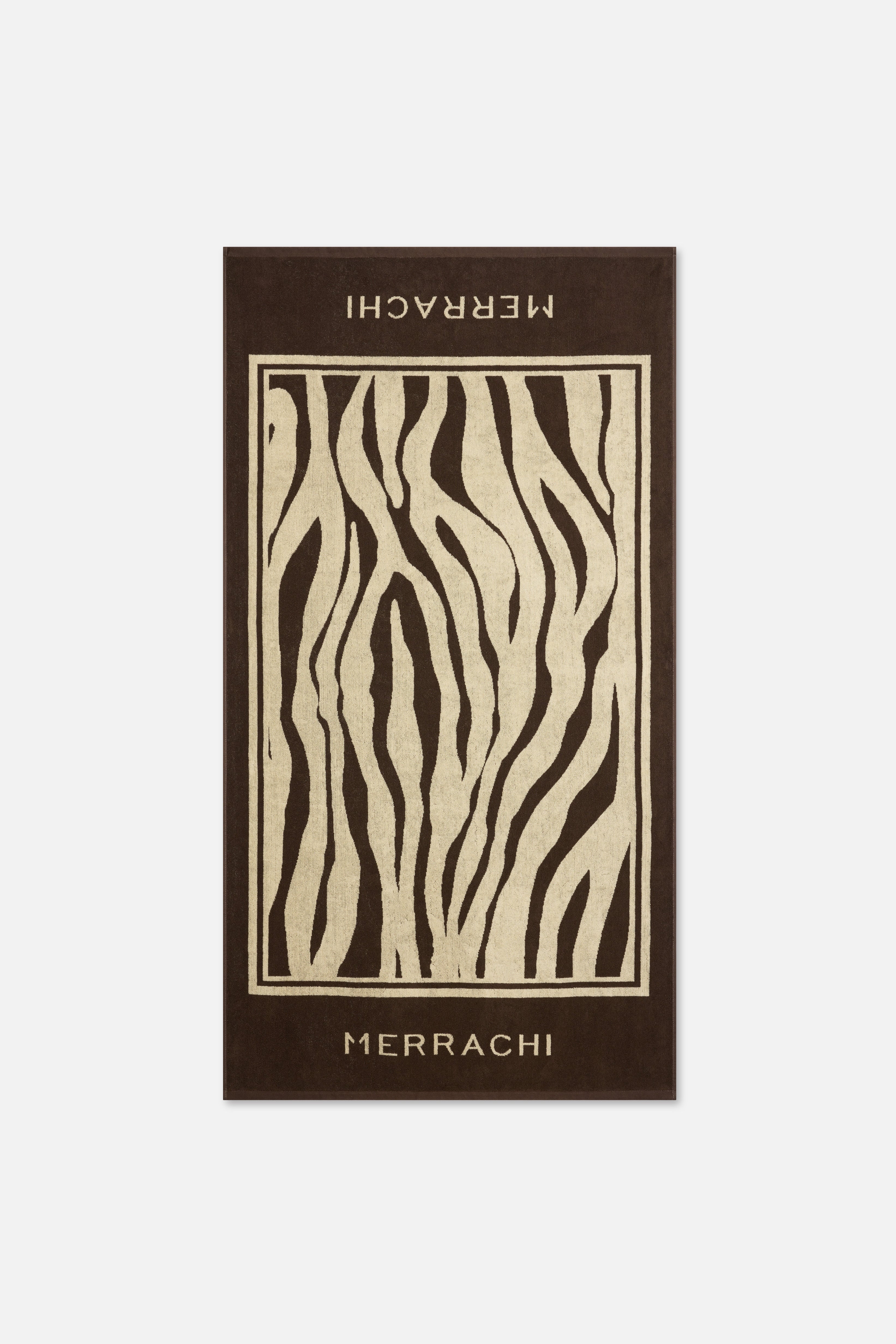 Zebra Towel | Brown Zebra