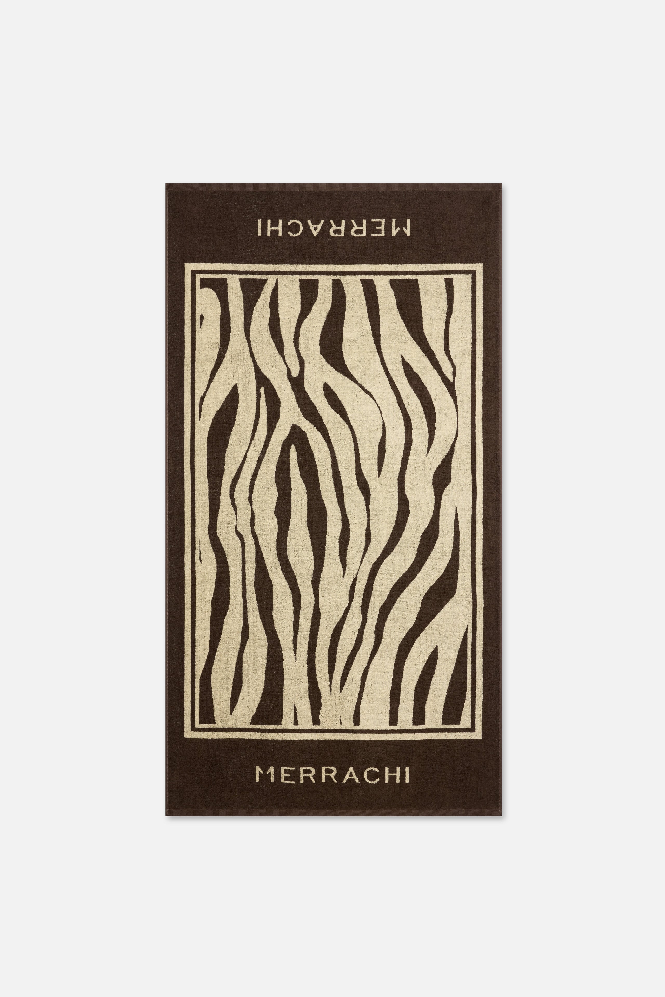 Zebra Towel | Brown Zebra