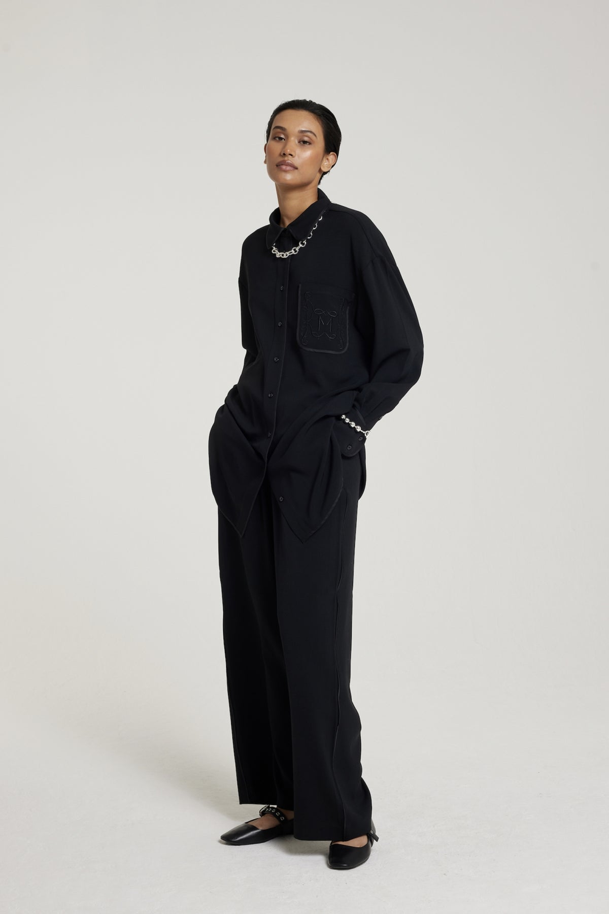 Woven Pants | Black