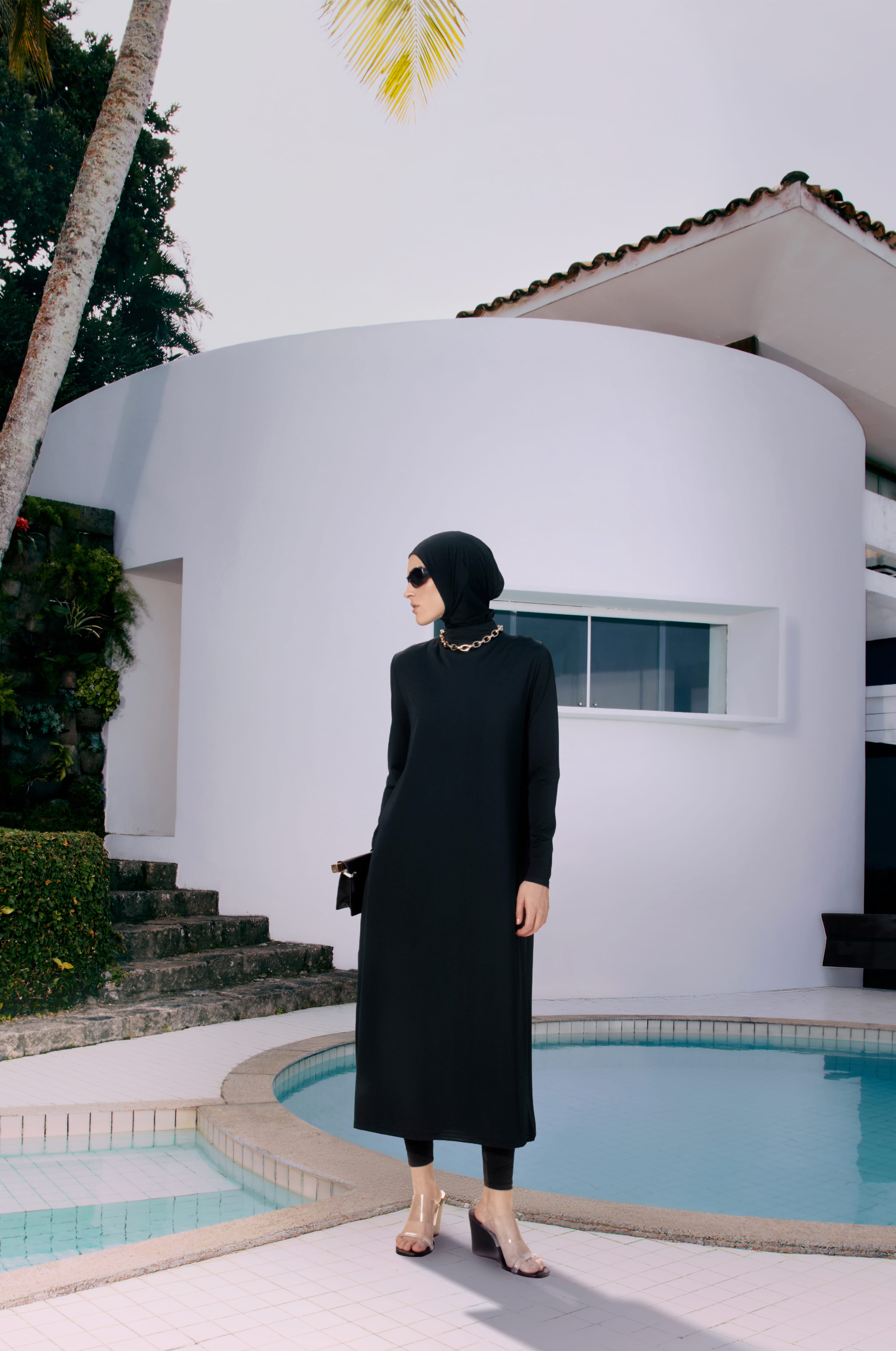 Essential Swim Dress | Black