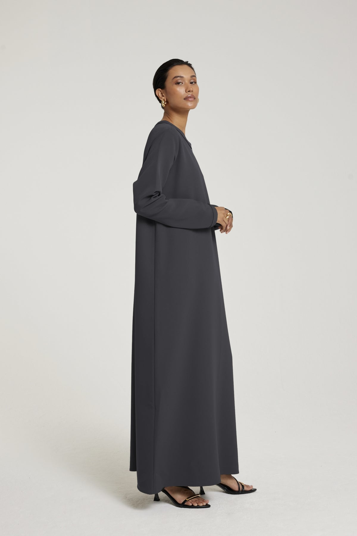 Essential Dress - Short | Dark Grey