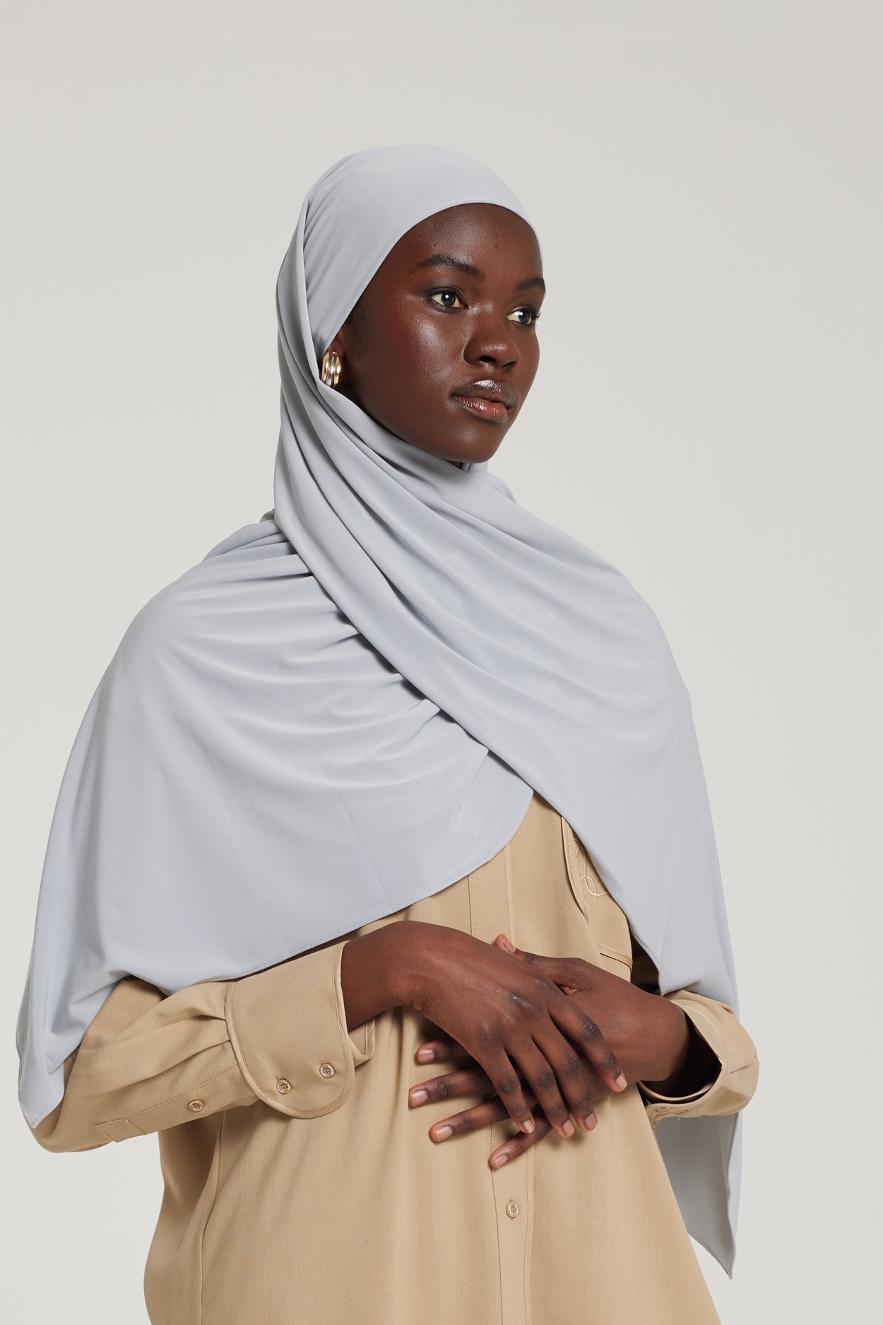 Premium Jersey Scarf | Grey