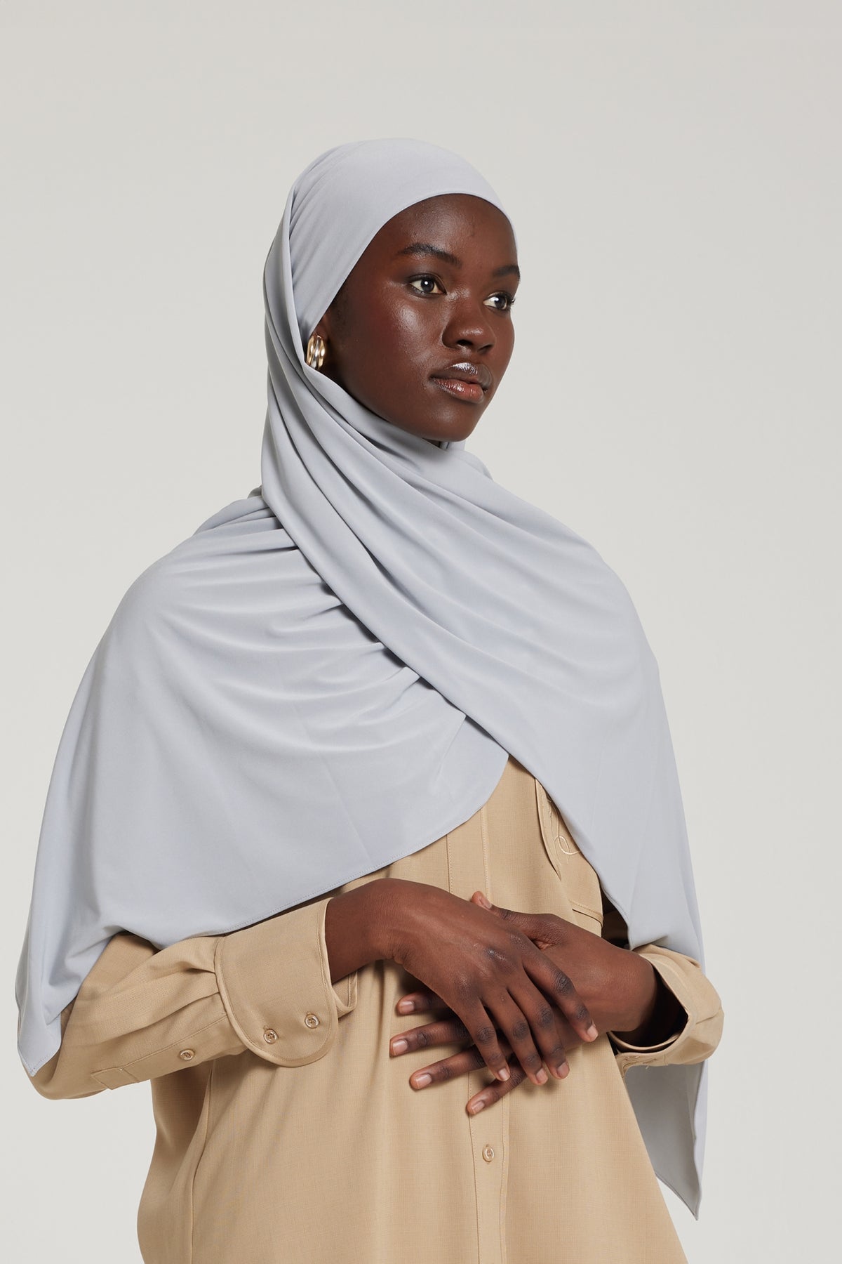 Premium Jersey Scarf | Grey