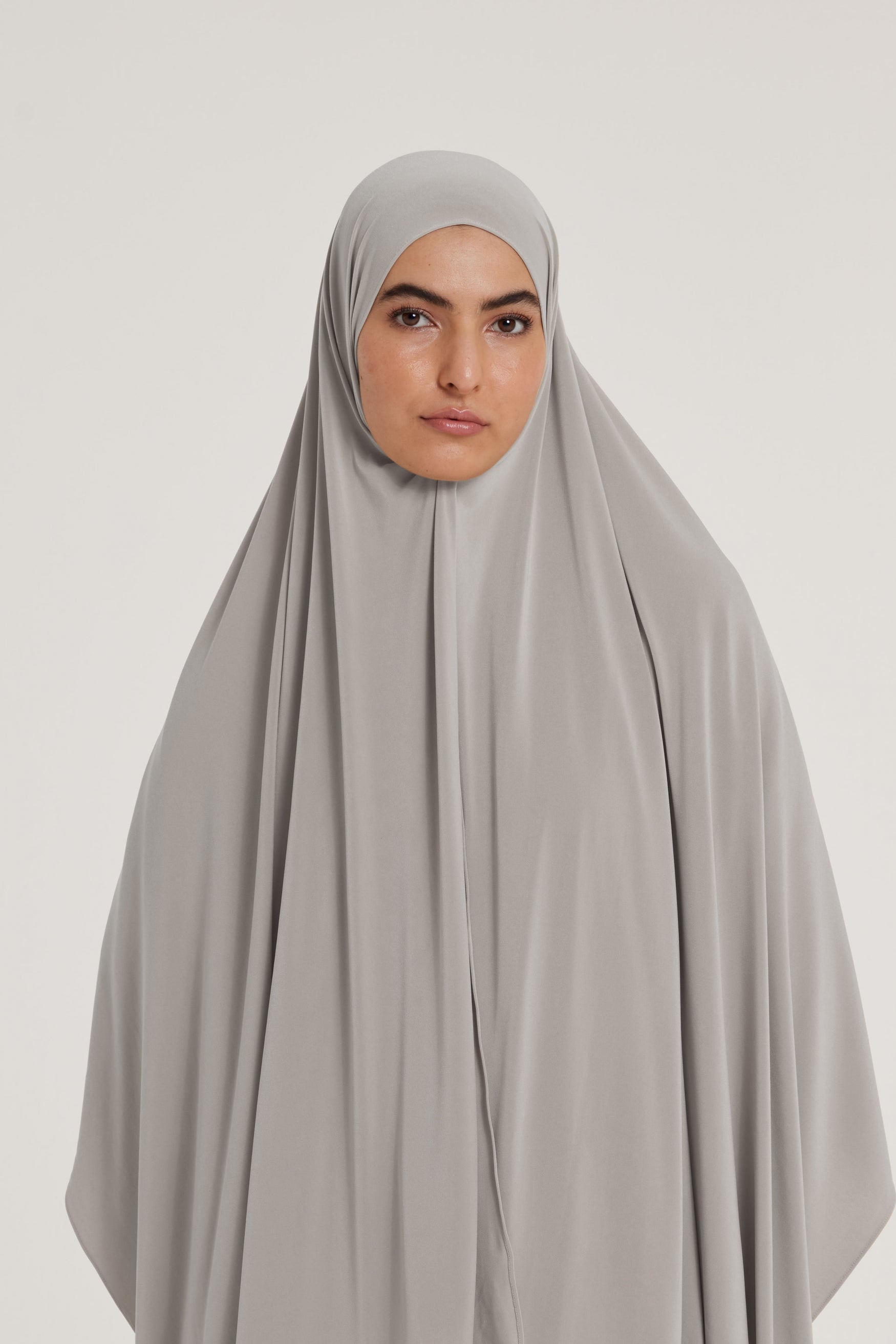 Premium Jersey Scarf | Silver Grey