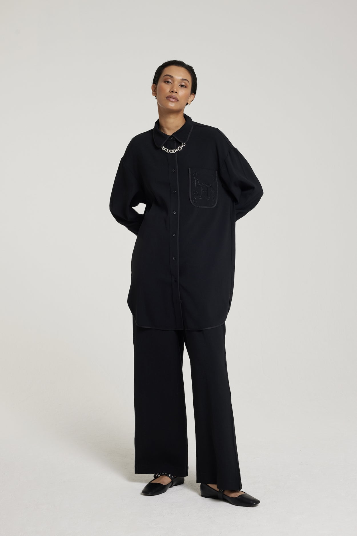 Woven Shirt | Black