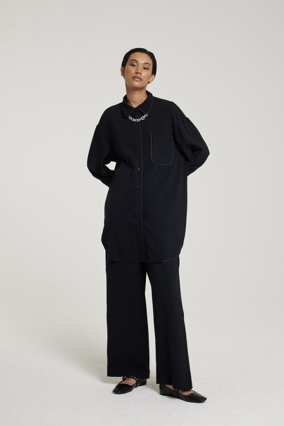 Woven Shirt | Black
