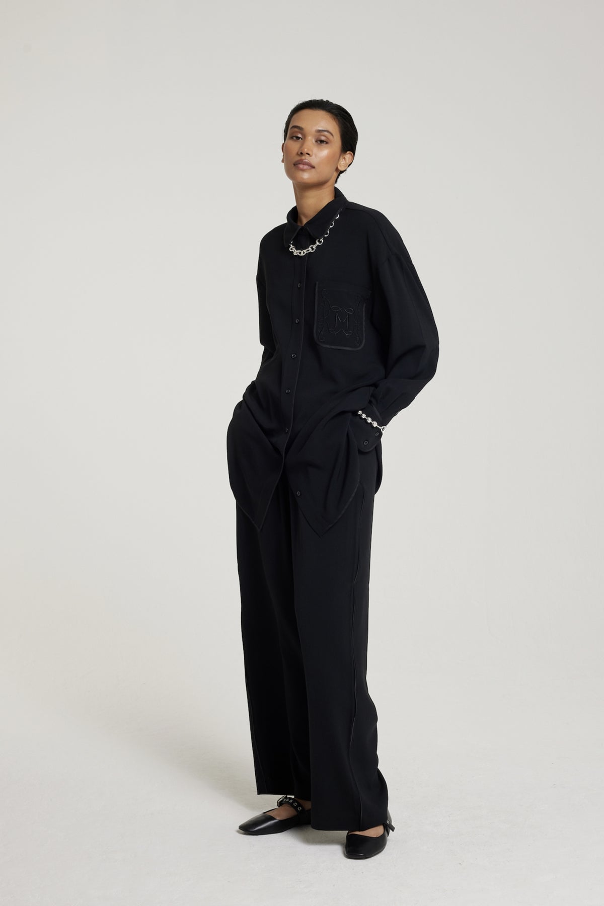 Woven Shirt | Black
